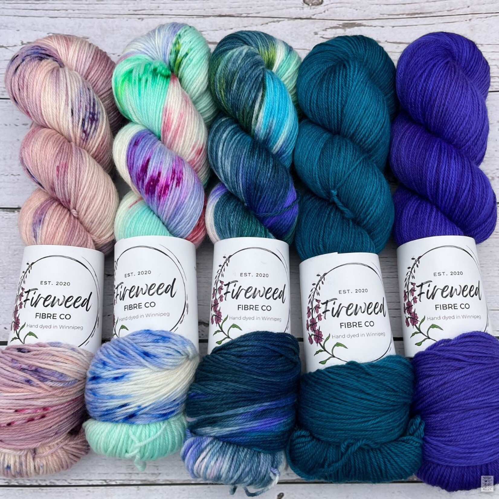 Fireweed Fibre Co Fireweed Fibre Co Violet Sock