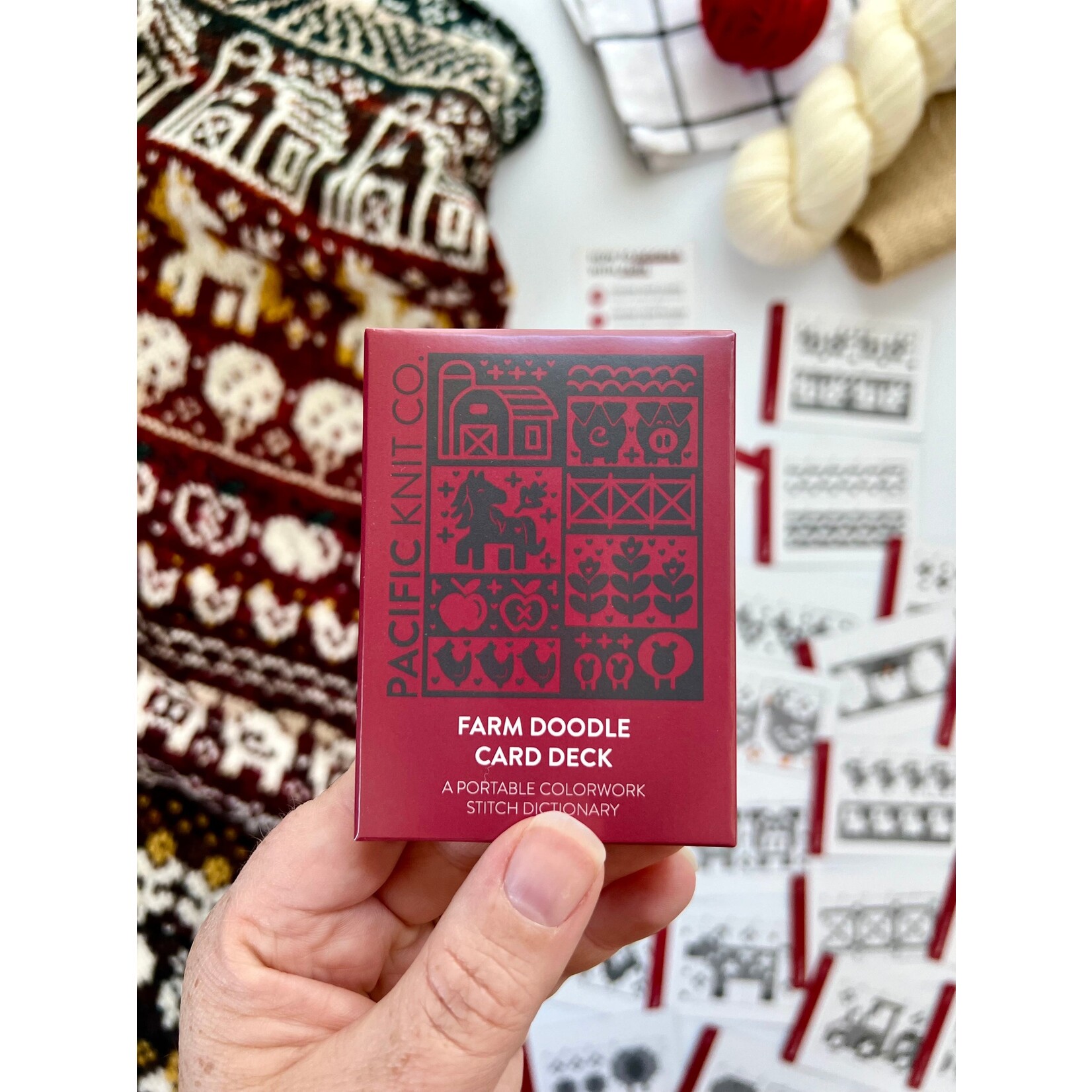 Pacific Knit Co Pacific Knit Co Doodle Card Deck  (Half)