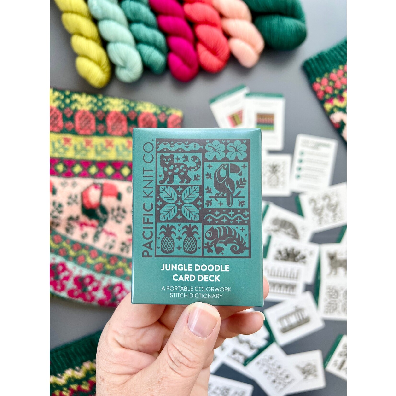 Pacific Knit Co Pacific Knit Co Doodle Card Deck  (Half)