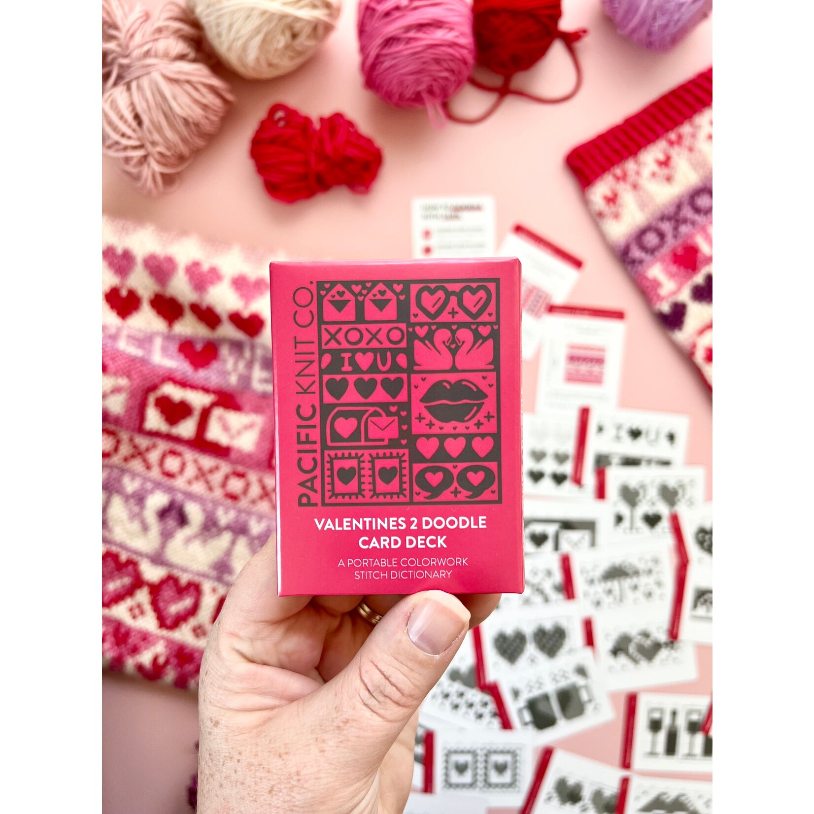 Pacific Knit Co Pacific Knit Co Doodle Card Deck  (Half)
