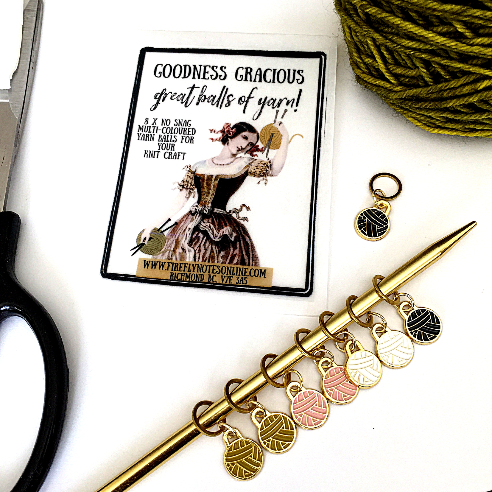 Firefly Notes Firefly Notes Enamel Stitch Markers