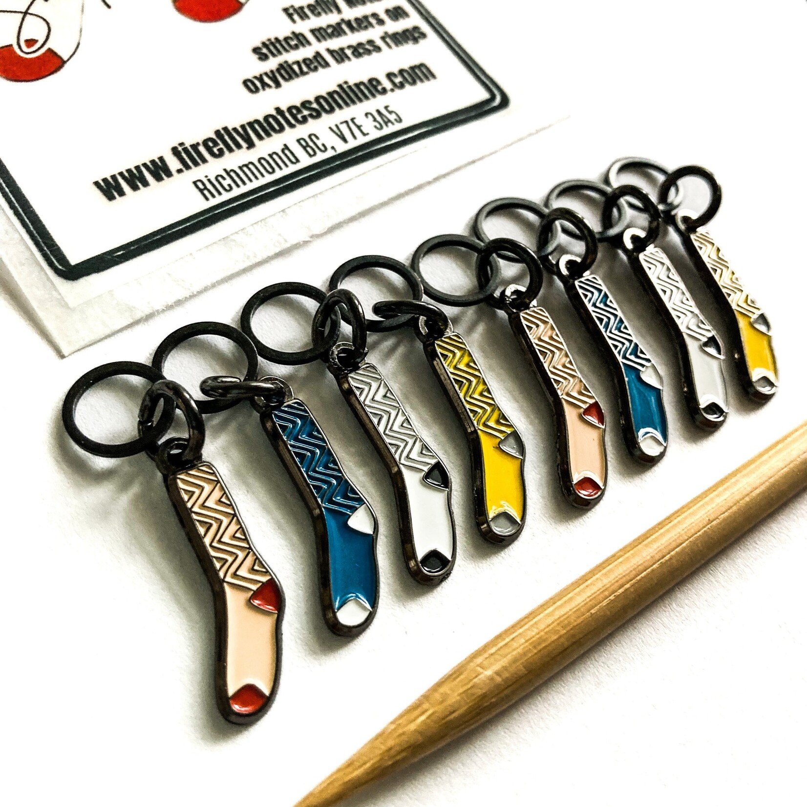 Firefly Notes Firefly Notes Enamel Stitch Markers