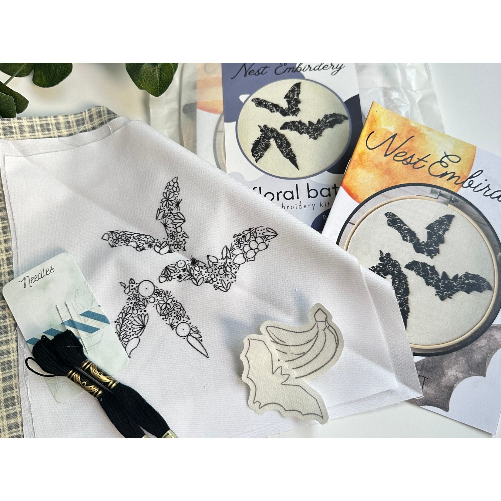 Nest Embroidery Nest Embroidery Kit