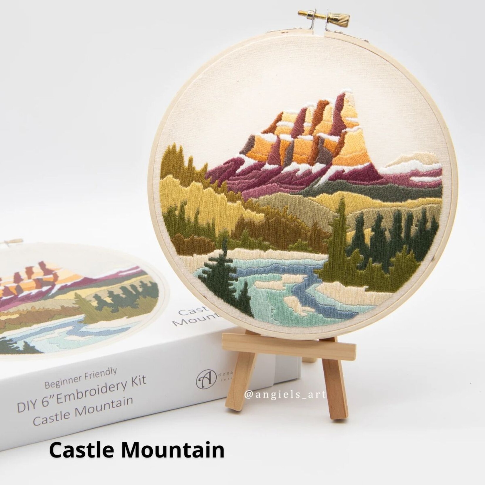 Angiels Art Angiels Art Embroidery Kit: Alberta