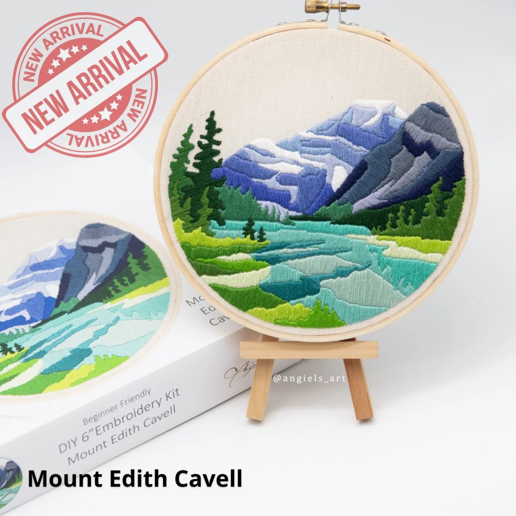 Angiels Art Angiels Art Embroidery Kit: Alberta