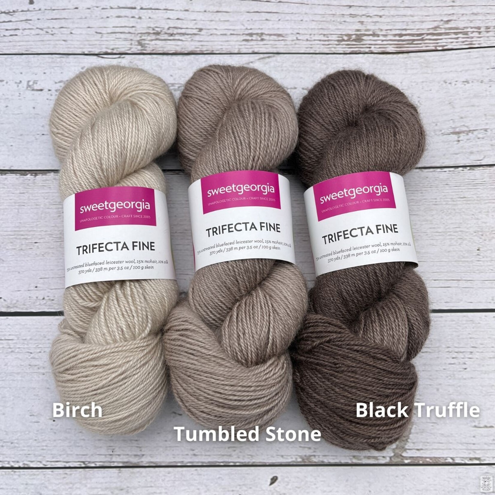 Sweet Georgia Yarns Sweet Georgia Trifecta Fine