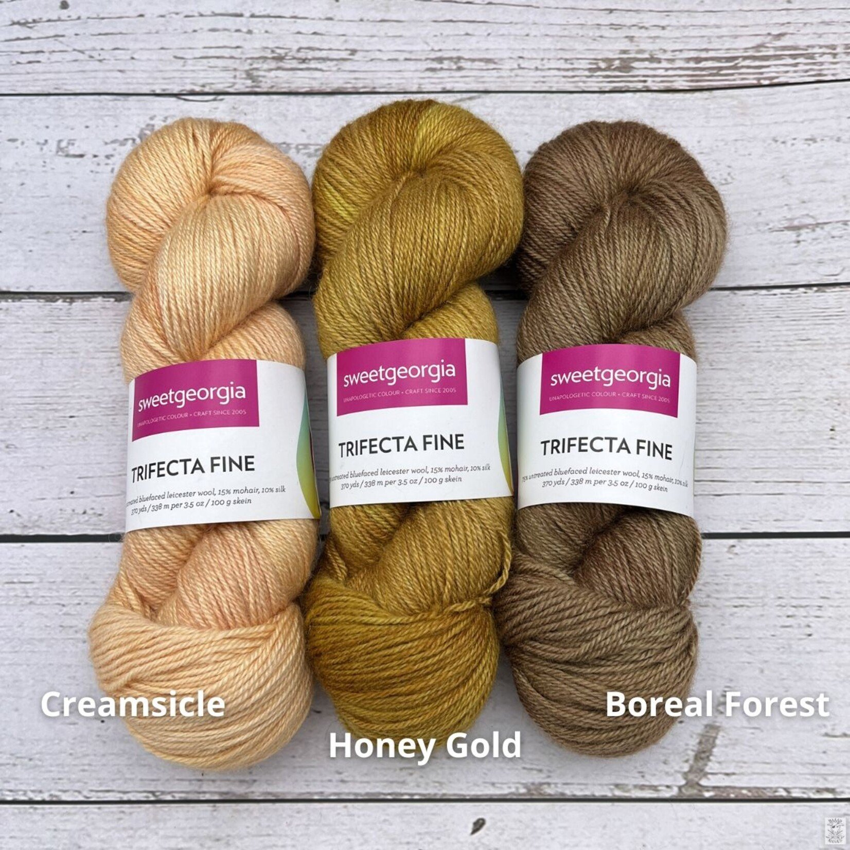 Sweet Georgia Yarns Sweet Georgia Trifecta Fine