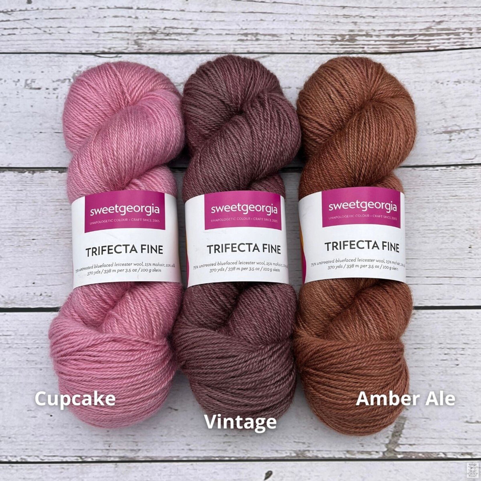 Sweet Georgia Yarns Sweet Georgia Trifecta Fine