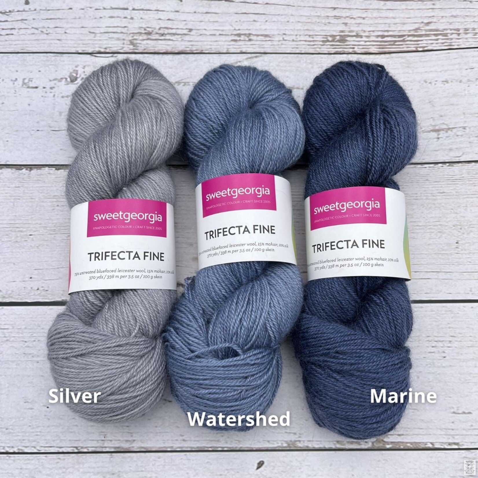 Sweet Georgia Yarns Sweet Georgia Trifecta Fine