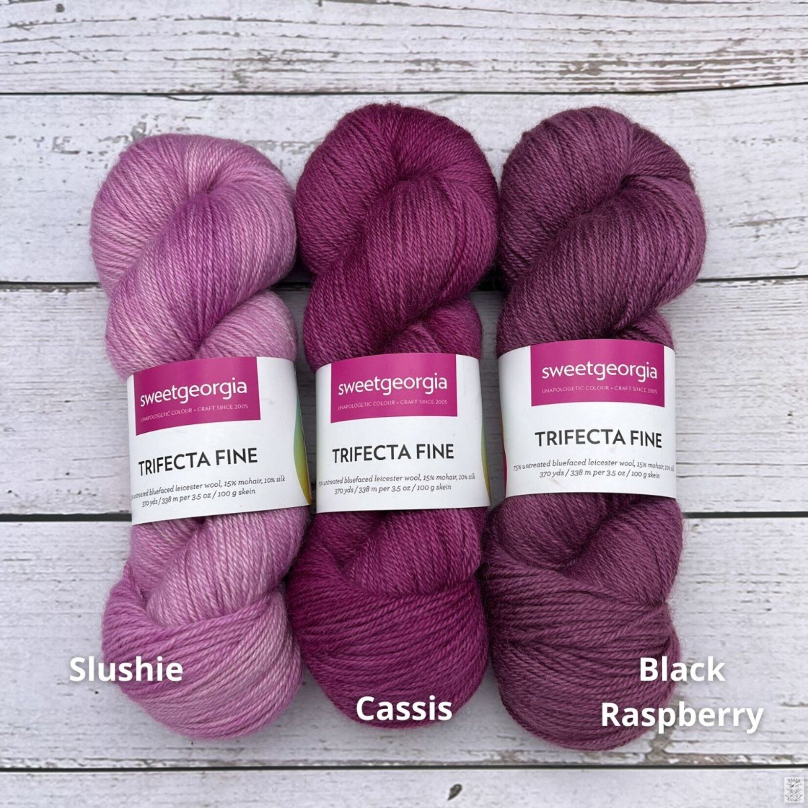 Sweet Georgia Yarns Sweet Georgia Trifecta Fine