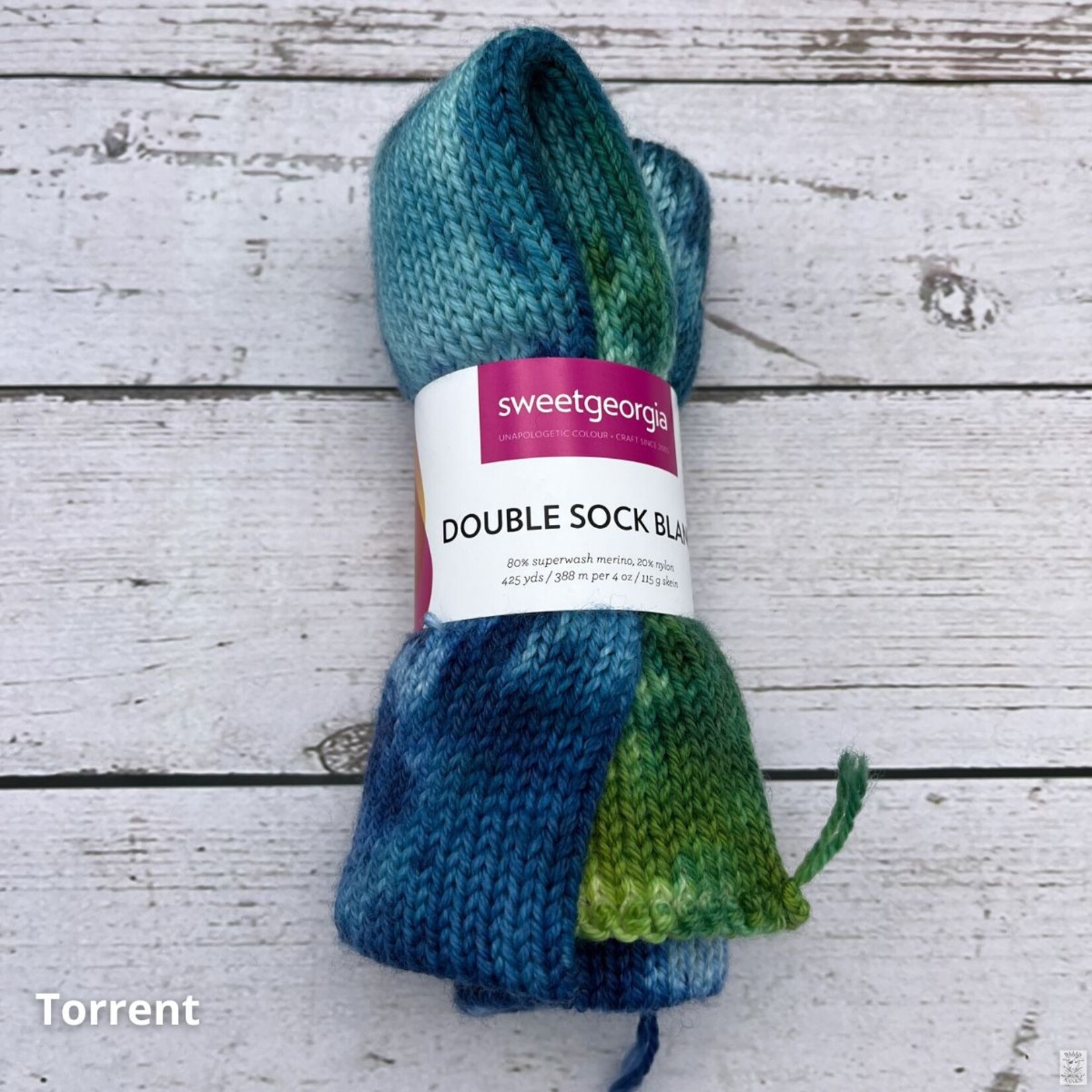 Sweet Georgia Yarns Sweet Georgia Double Sock Yarn Blank