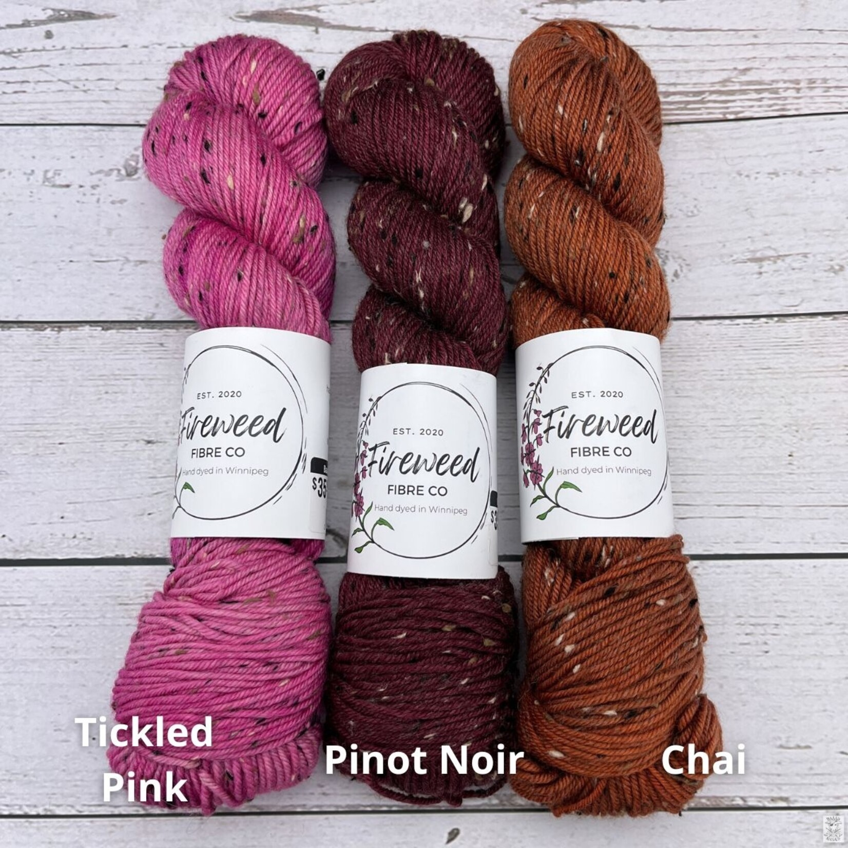 Fireweed Fibre Co Fireweed Fibre Co Wood Lily Tweed DK