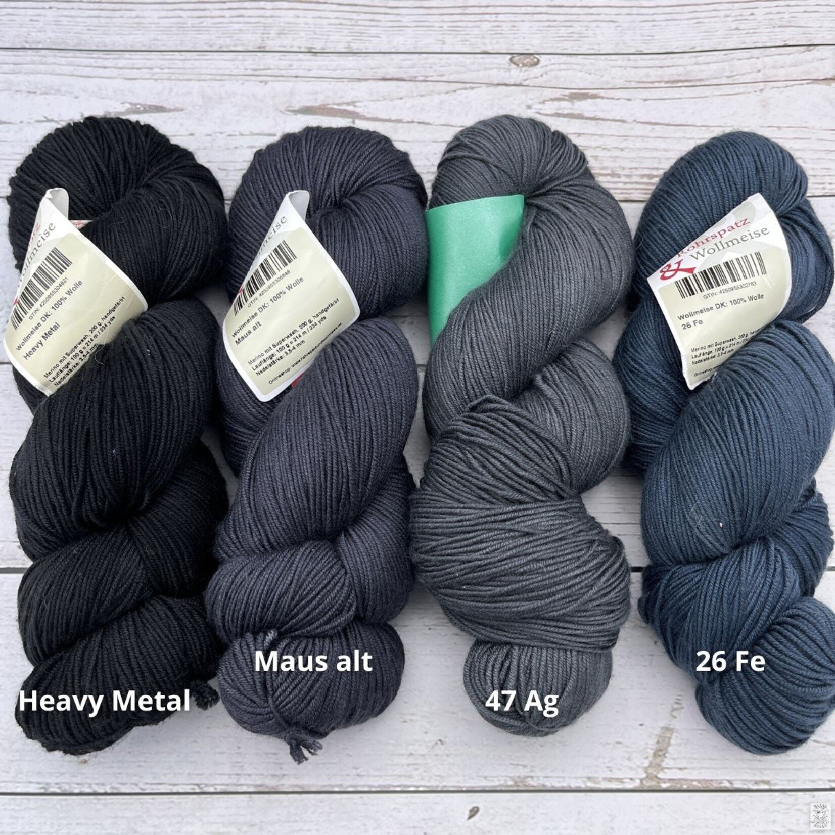 Rohrspatz & Wollmeise Wollmeise DK Solid