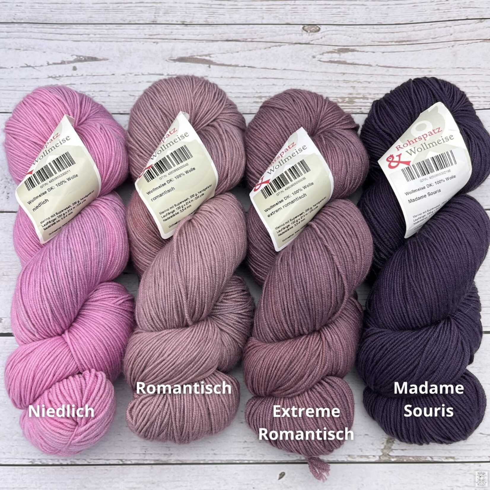 Rohrspatz & Wollmeise Wollmeise DK Solid