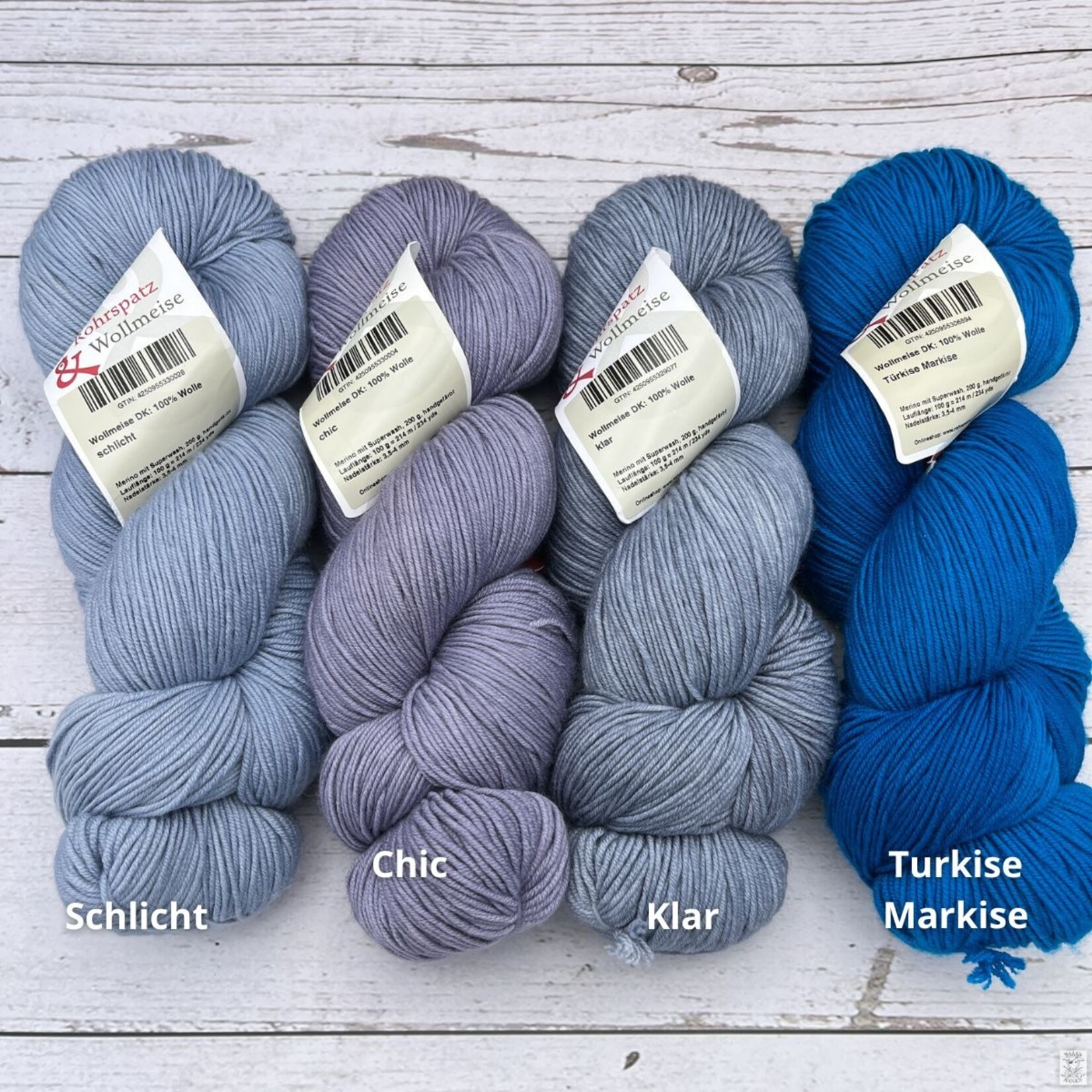 Rohrspatz & Wollmeise Wollmeise DK Solid