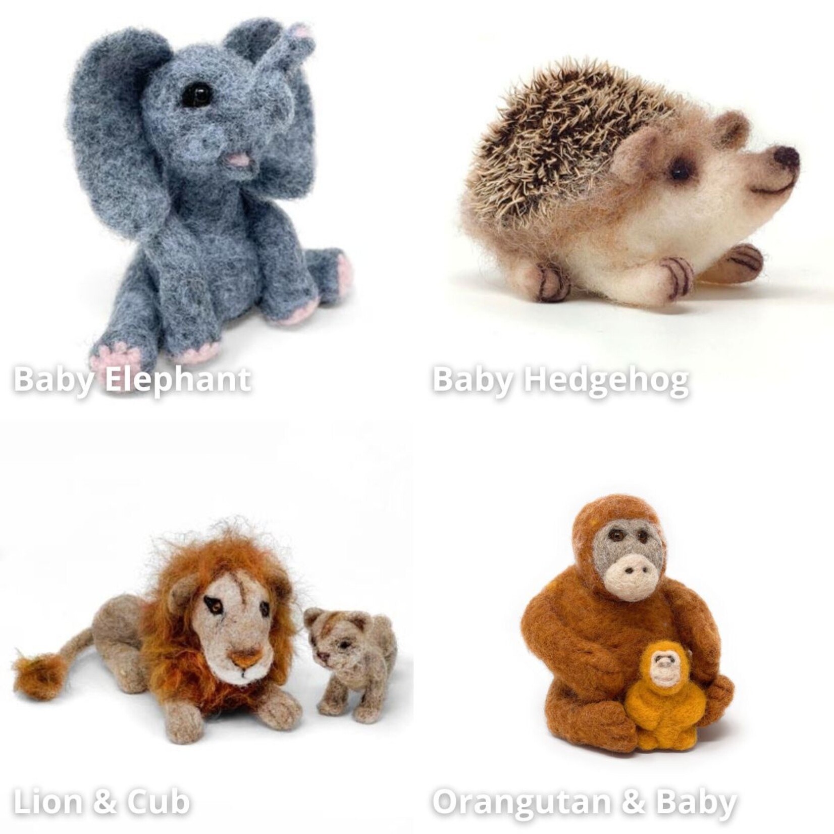 The Crafty Kit Co. Crafty Kits  Medium Felting Kits