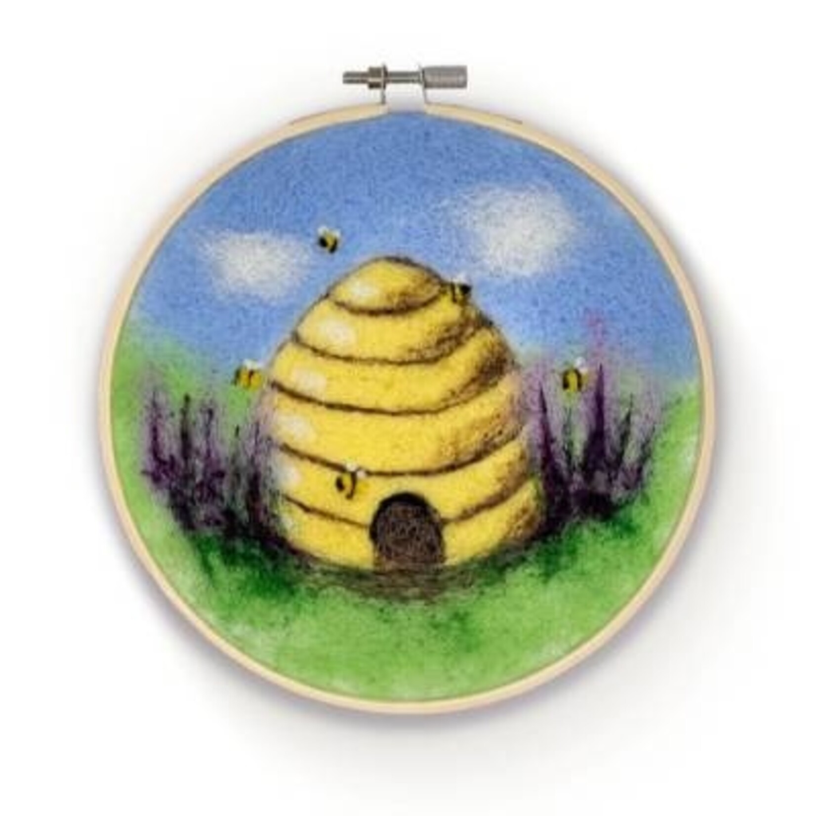 The Crafty Kit Co. Crafty Kits  Hoop Felting Kits