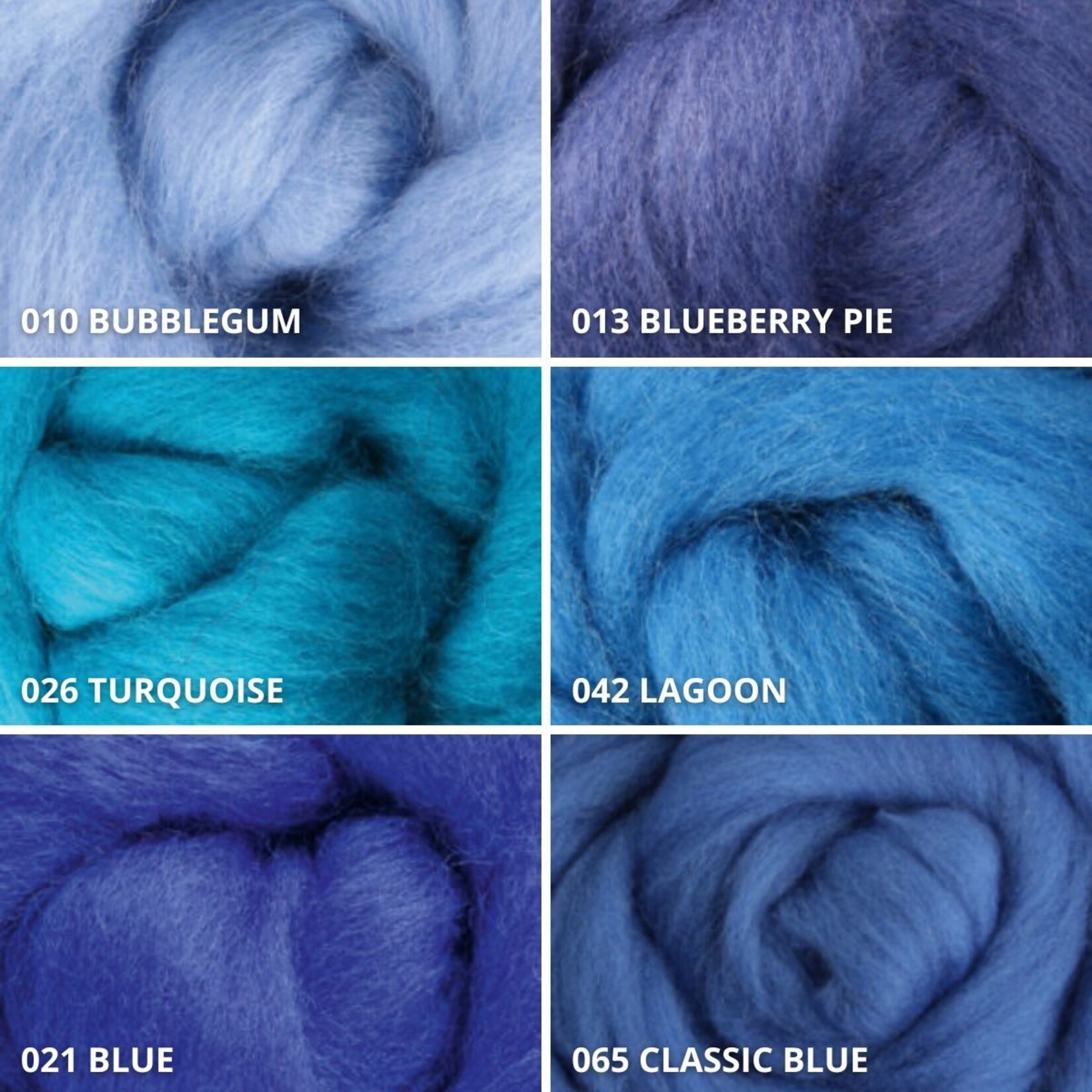 Ashford Corriedale Top Roving 50g