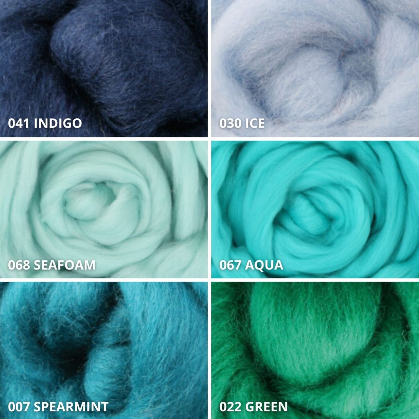 Ashford Corriedale Top Roving 50g