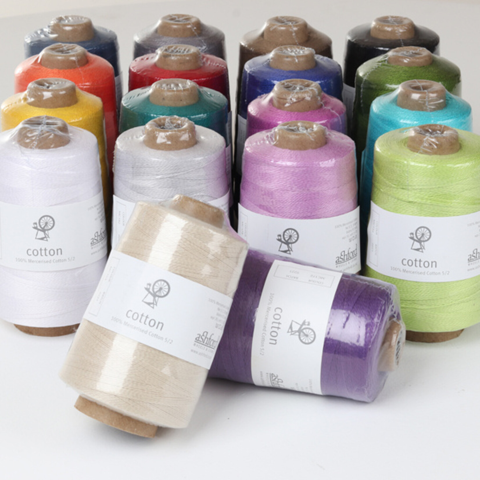 Ashford Ashford Mercerised Cotton 5/2, 200g
