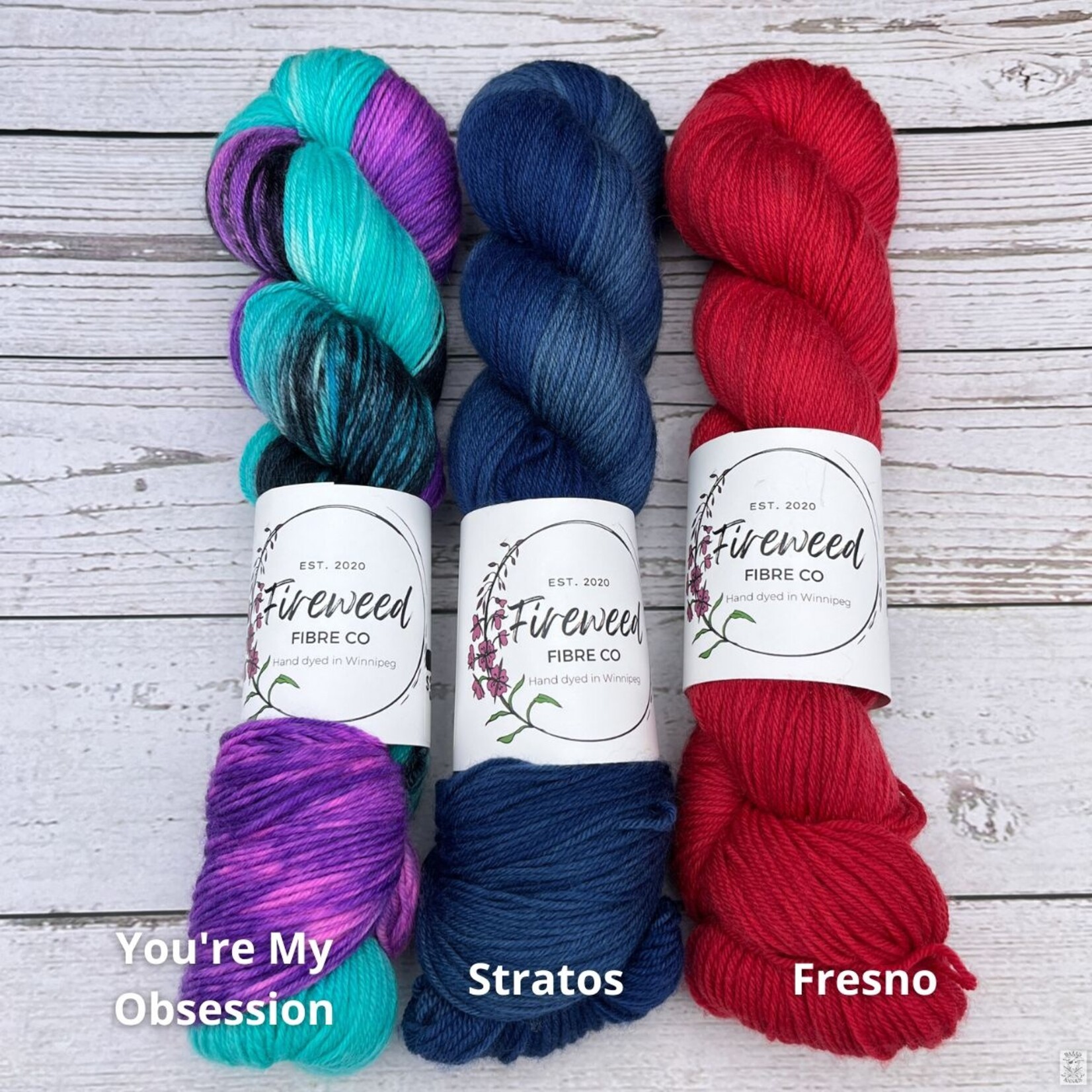 Fireweed Fibre Co Fireweed Fibre Co Violet Sock