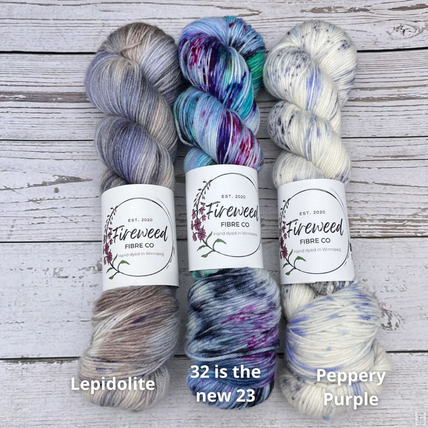 Fireweed Fibre Co Fireweed Fibre Co Violet Sock