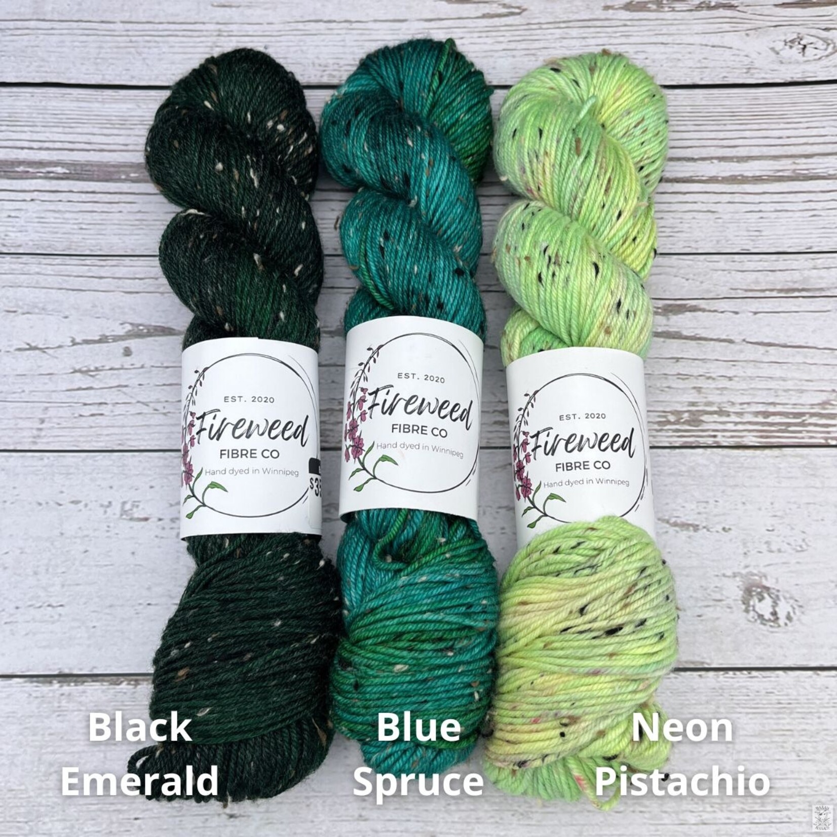 Fireweed Fibre Co Fireweed Fibre Co Wood Lily Tweed DK