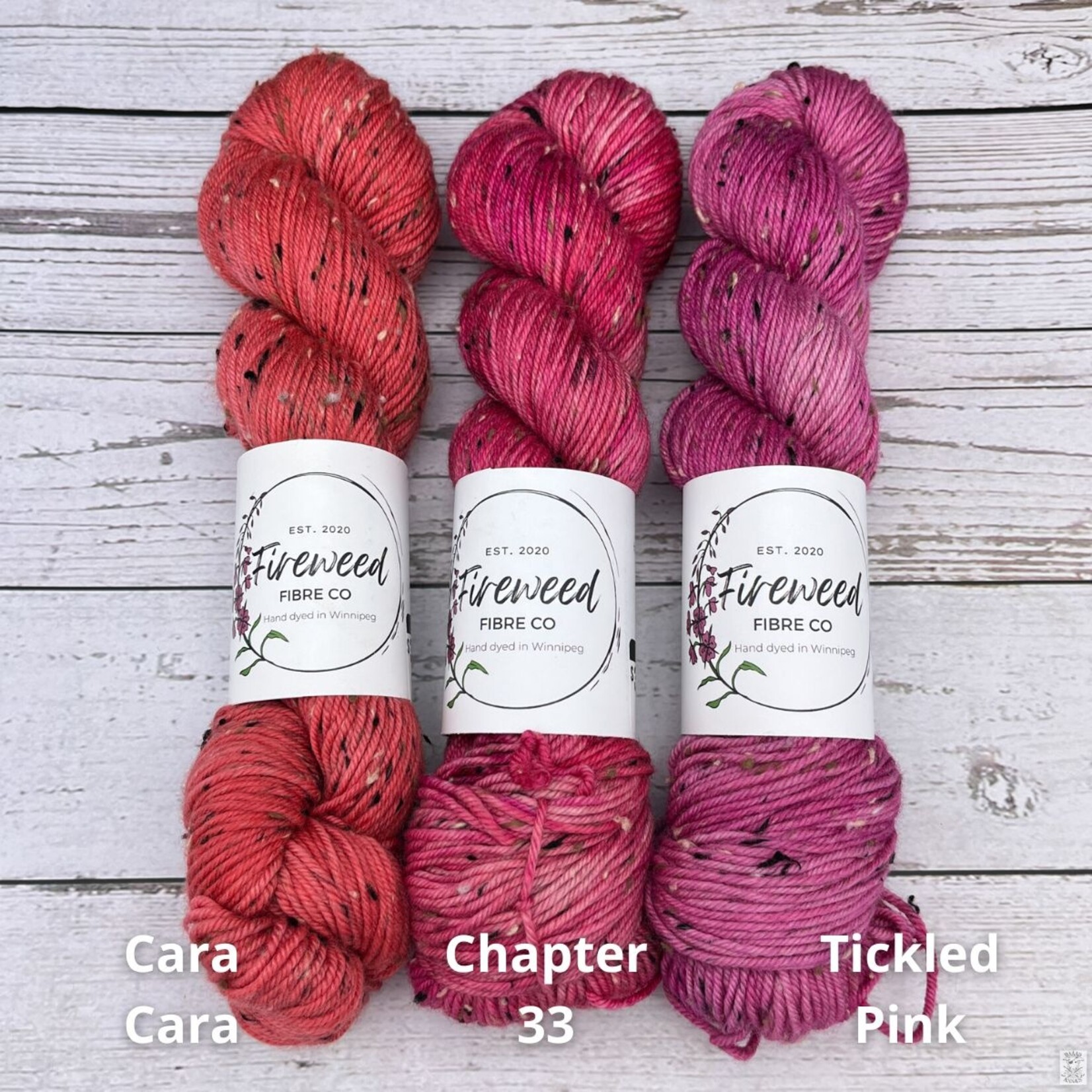 Fireweed Fibre Co Fireweed Fibre Co Wood Lily Tweed DK