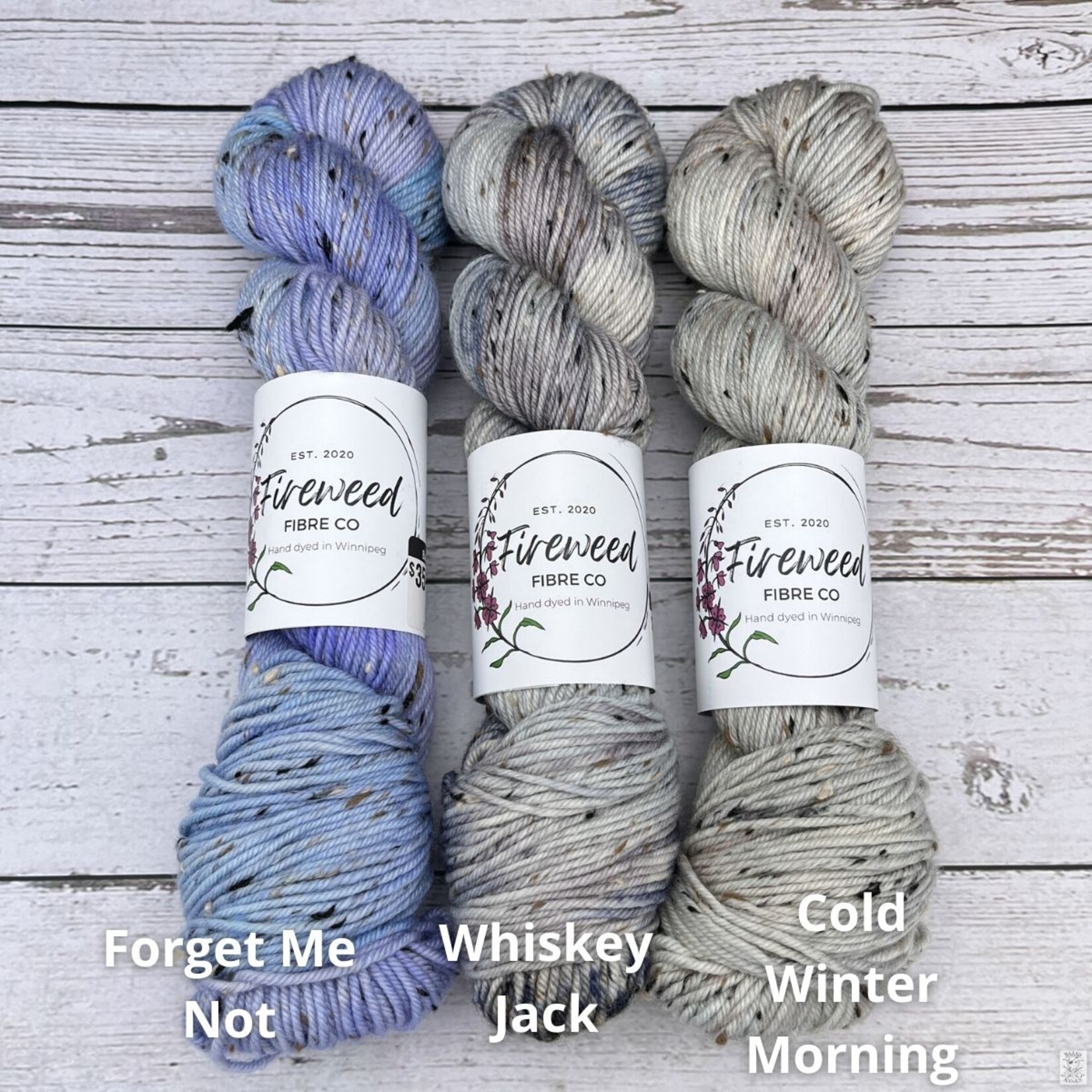 Fireweed Fibre Co Fireweed Fibre Co Wood Lily Tweed DK