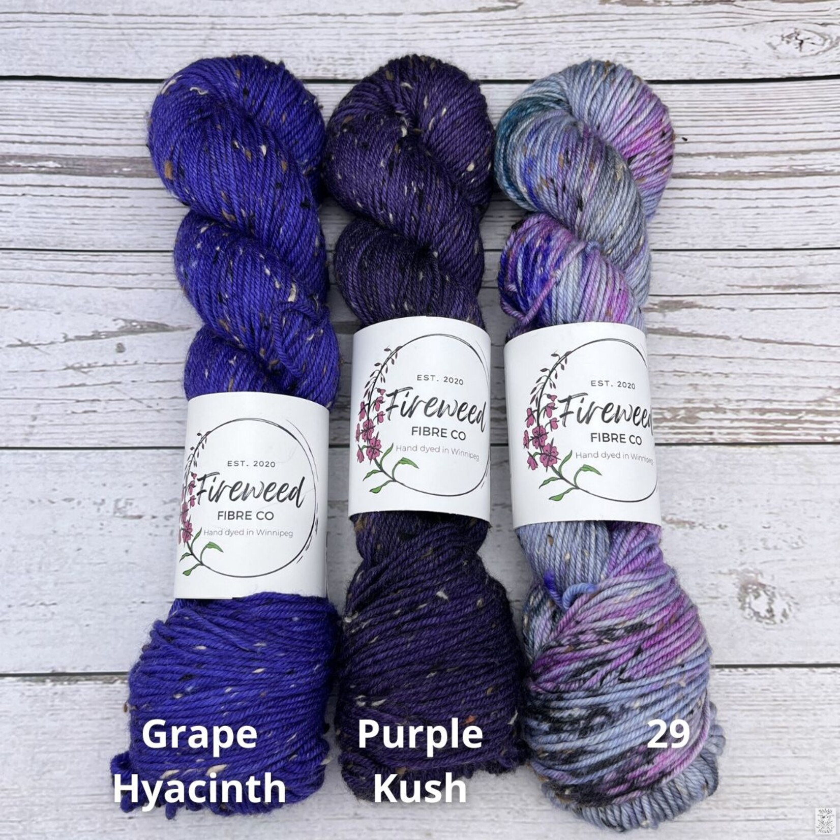 Fireweed Fibre Co Fireweed Fibre Co Wood Lily Tweed DK