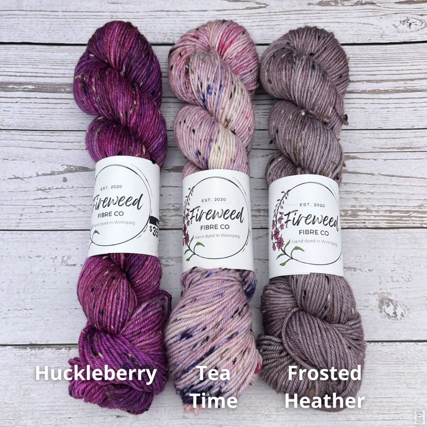 Fireweed Fibre Co Fireweed Fibre Co Wood Lily Tweed DK