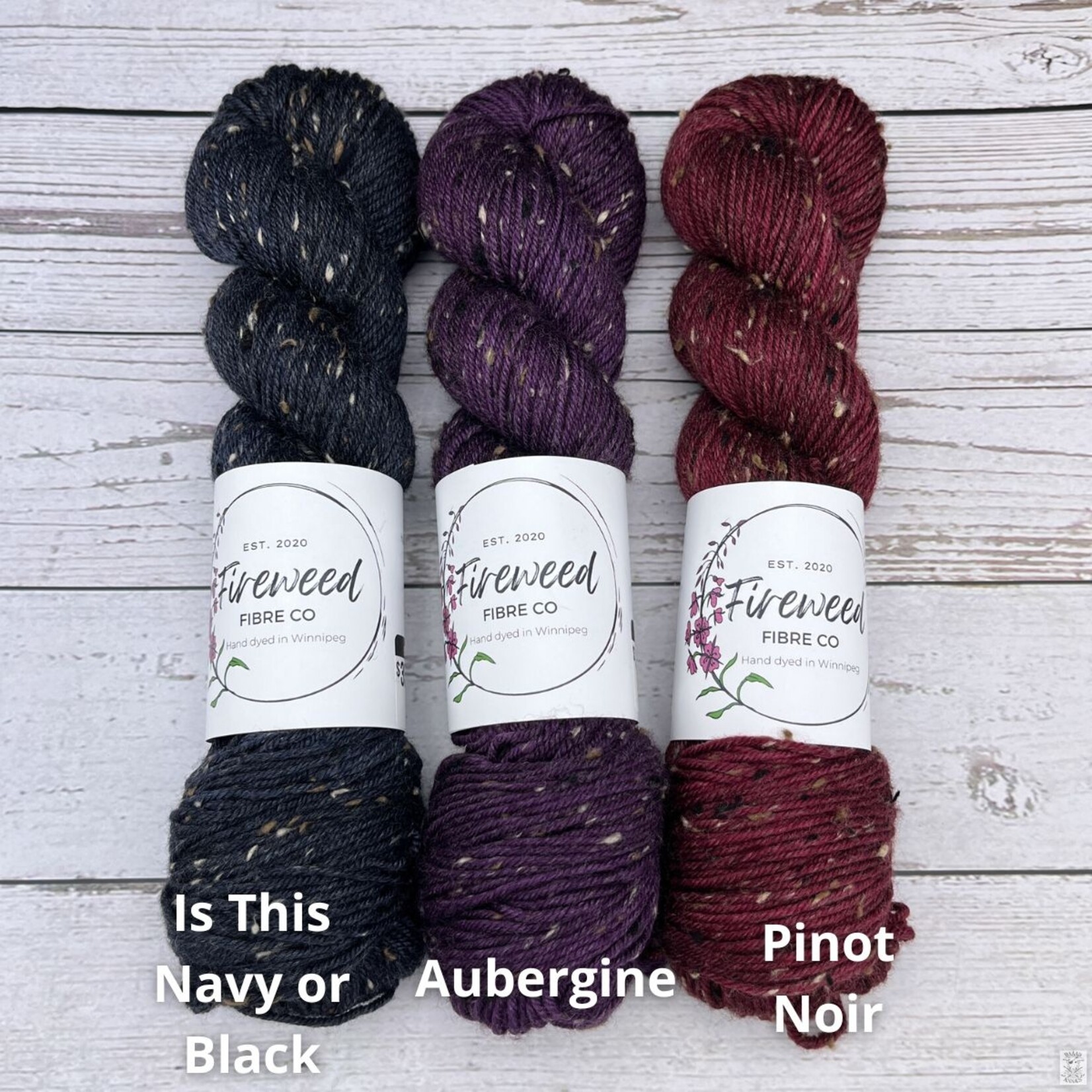 Fireweed Fibre Co Fireweed Fibre Co Wood Lily Tweed DK