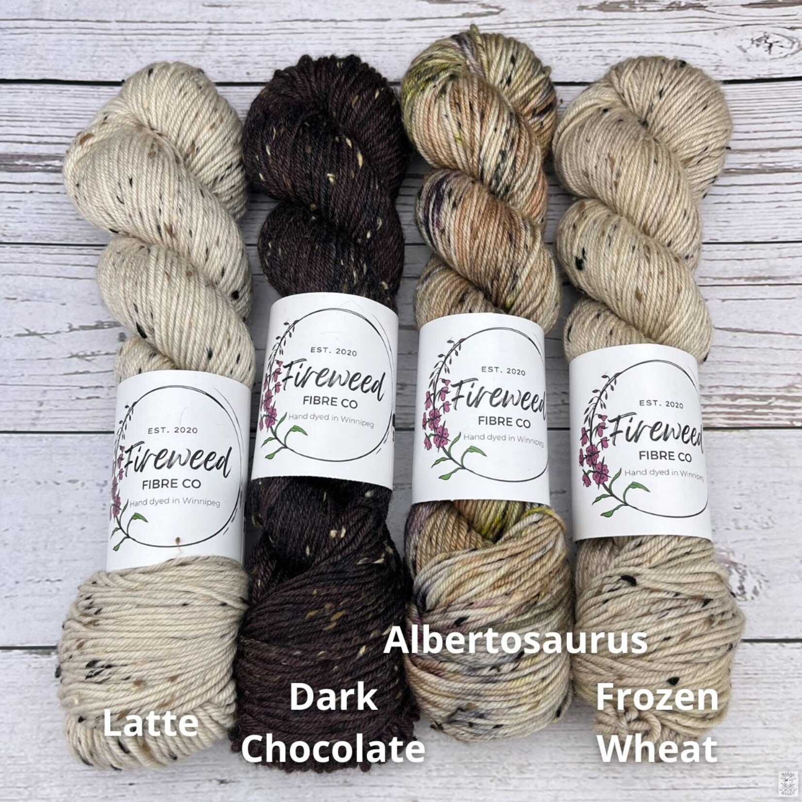 Fireweed Fibre Co Fireweed Fibre Co Wood Lily Tweed DK
