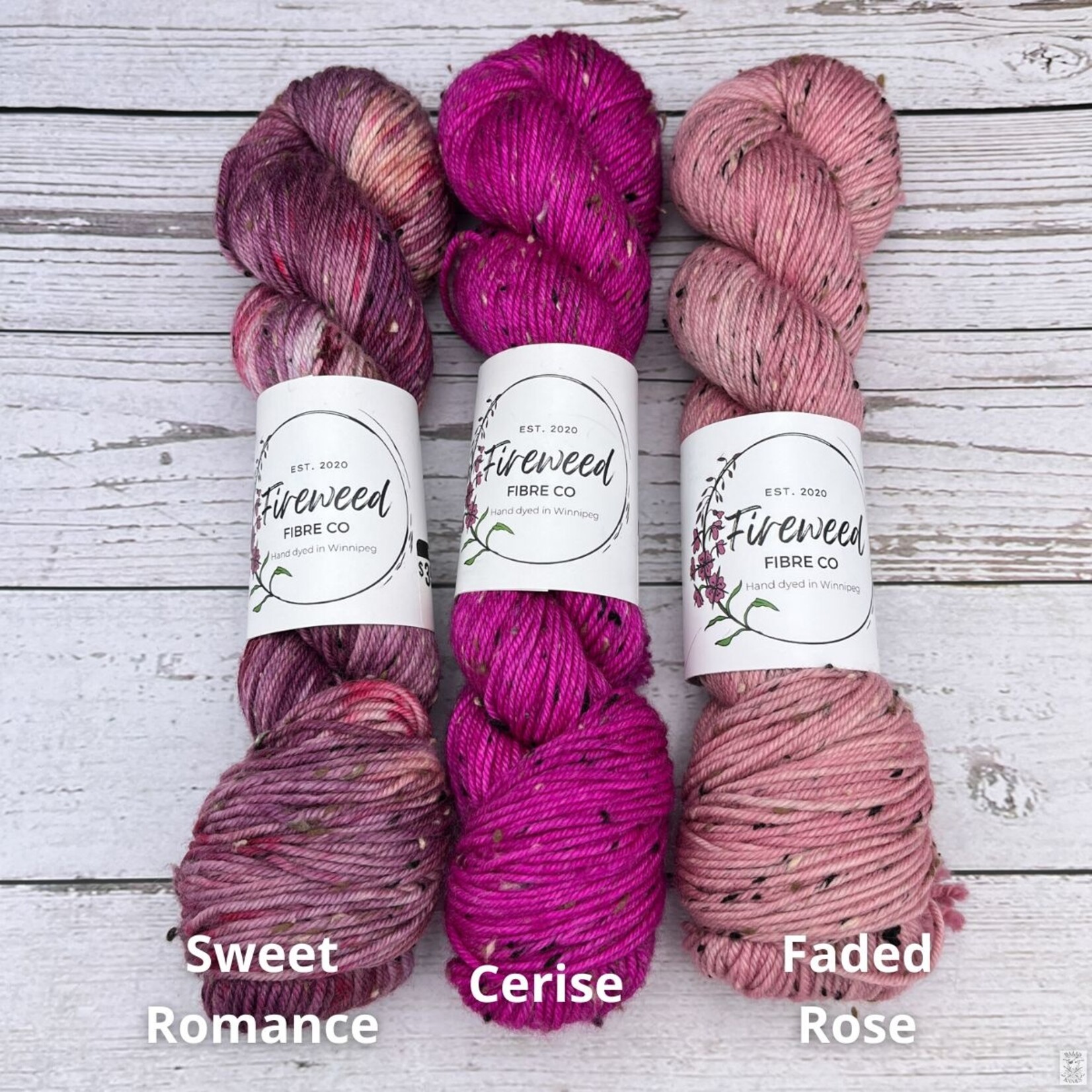 Fireweed Fibre Co Fireweed Fibre Co Wood Lily Tweed DK