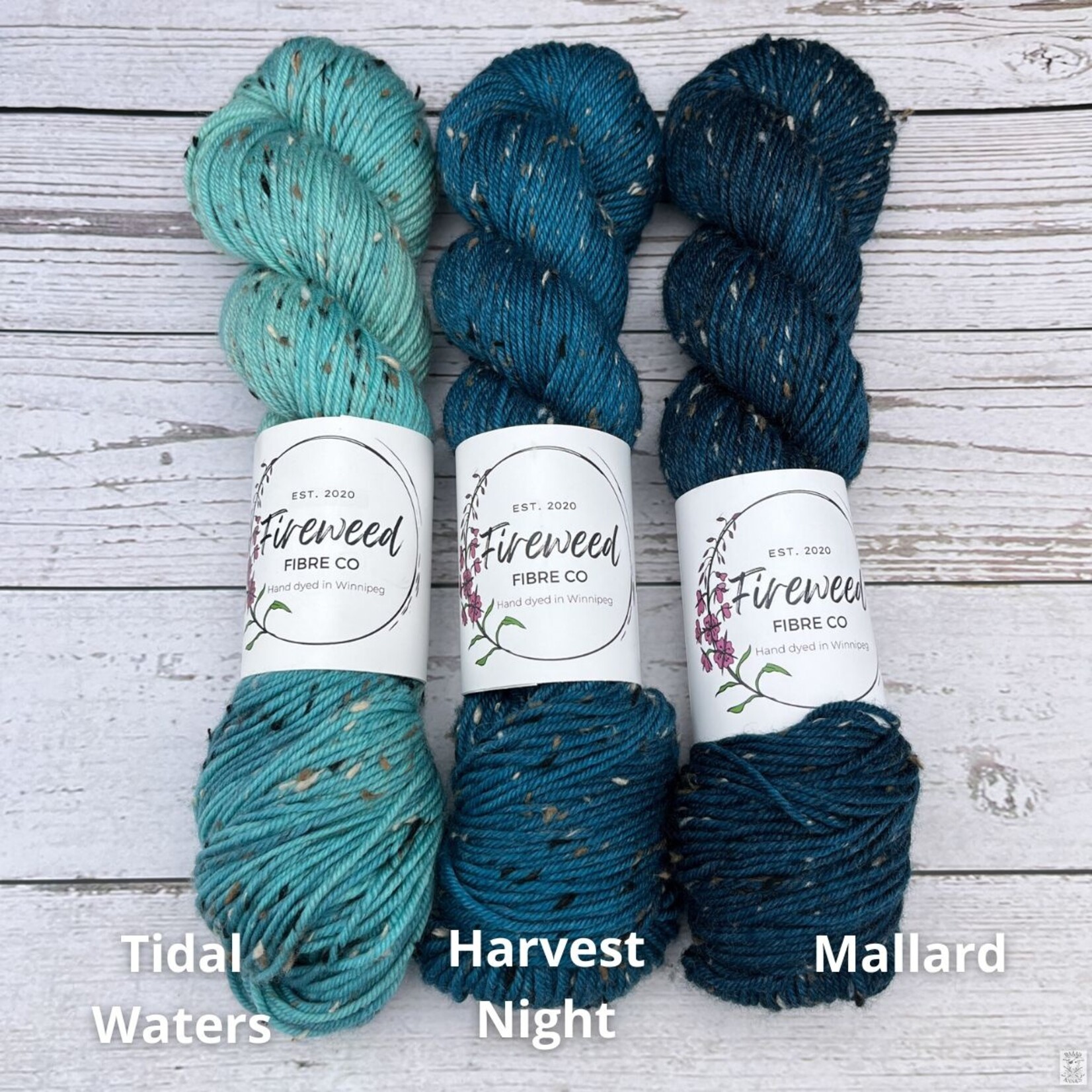 Fireweed Fibre Co Fireweed Fibre Co Wood Lily Tweed DK