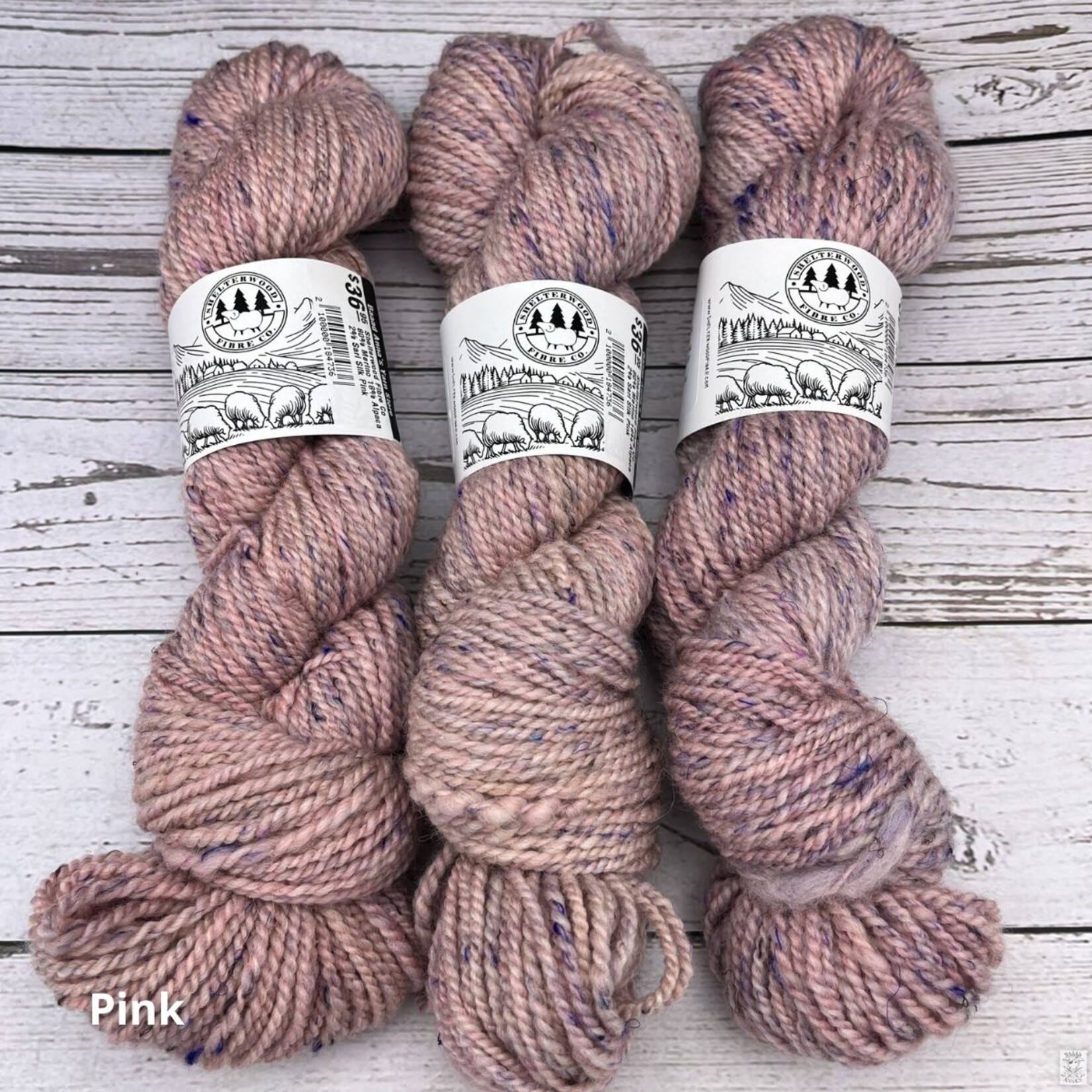 Shelterwood Fibre Company Shelterwood Fibre Co 80% Merino 18% Alpaca 2% Sari Silk