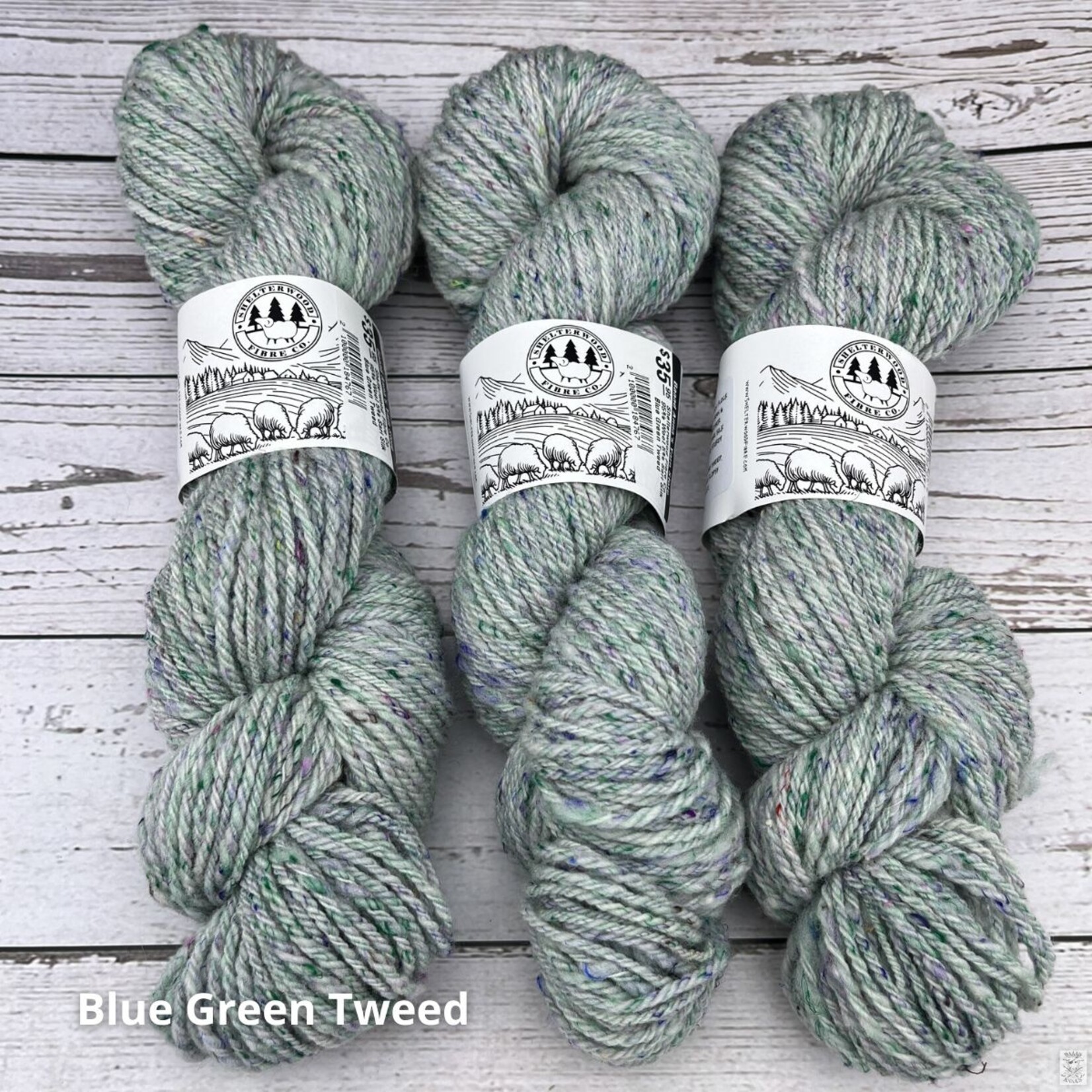 Shelterwood Fibre Company Shelterwood Fibre Co 95% Wool 5% Sari Silk