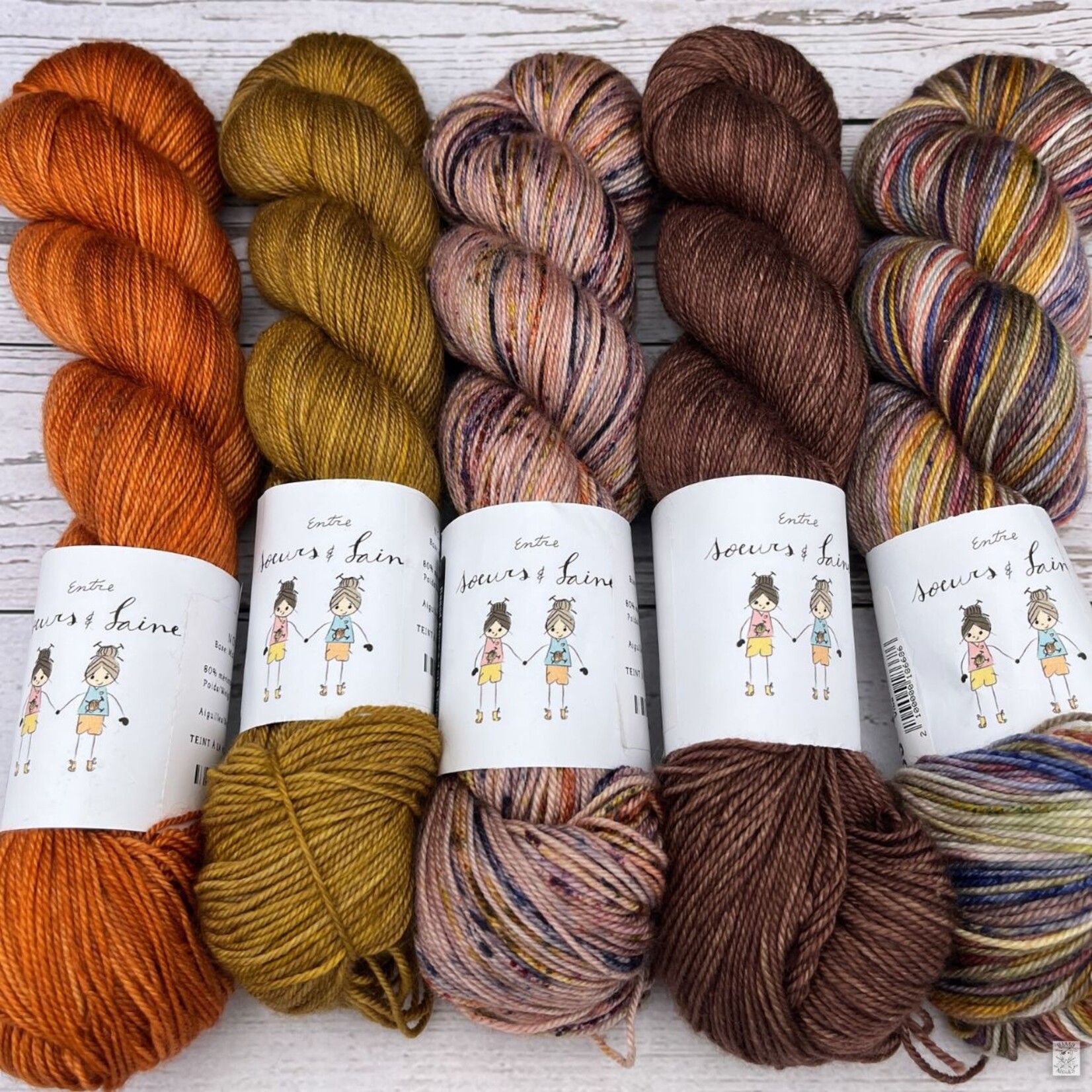 Entre Soeurs & Laine Entre Soeurs & Laine Malou Fingering