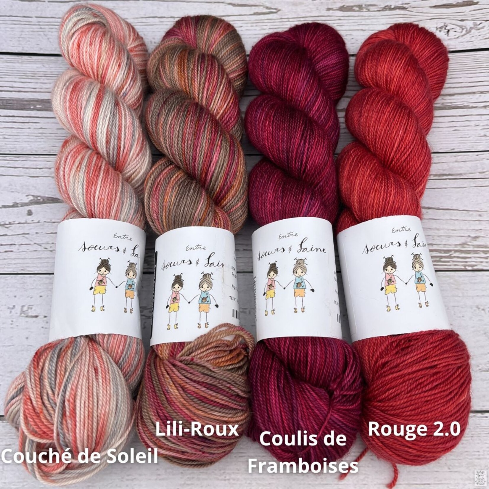 Entre Soeurs & Laine Entre Soeurs & Laine Malou Fingering