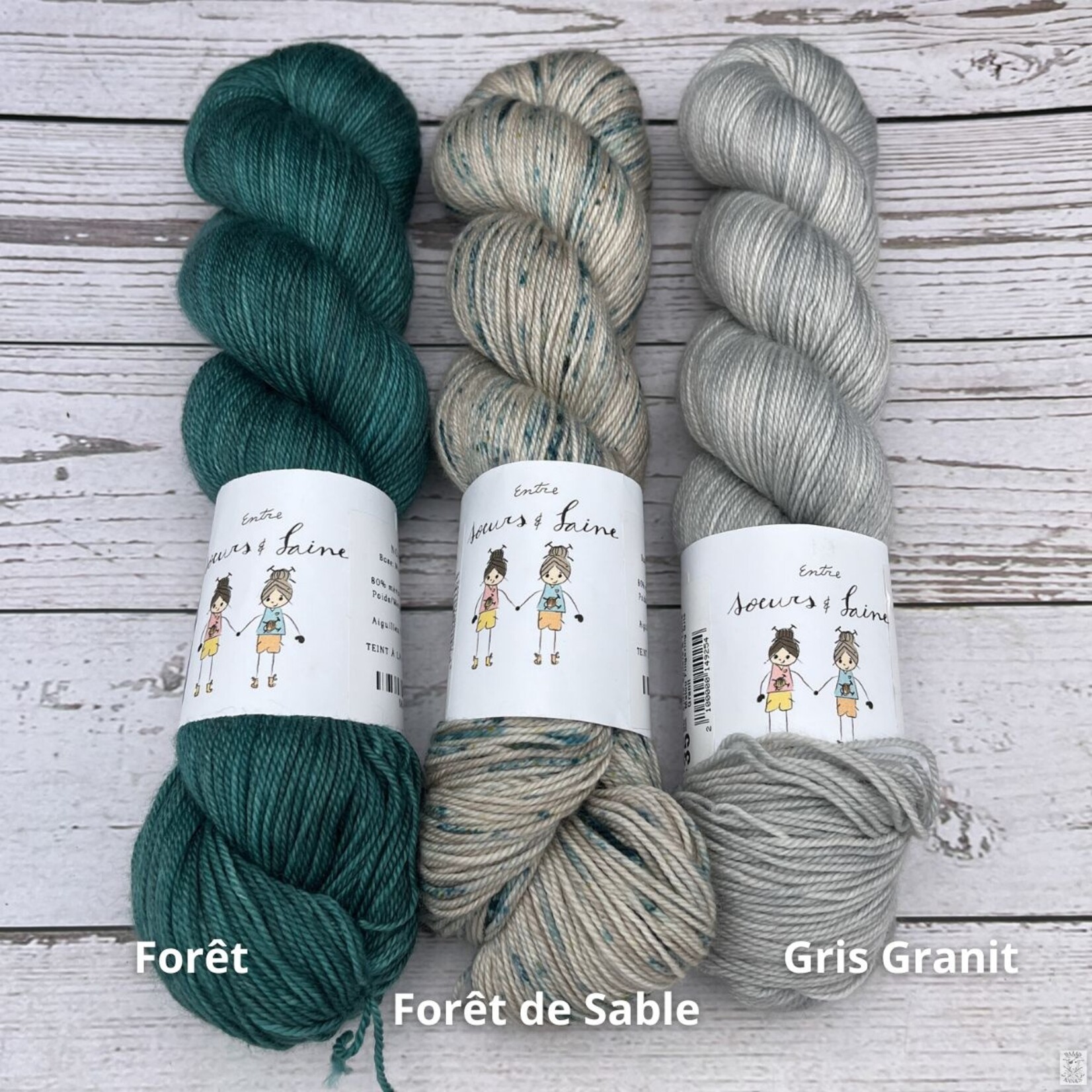 Entre Soeurs & Laine Entre Soeurs & Laine Malou Fingering