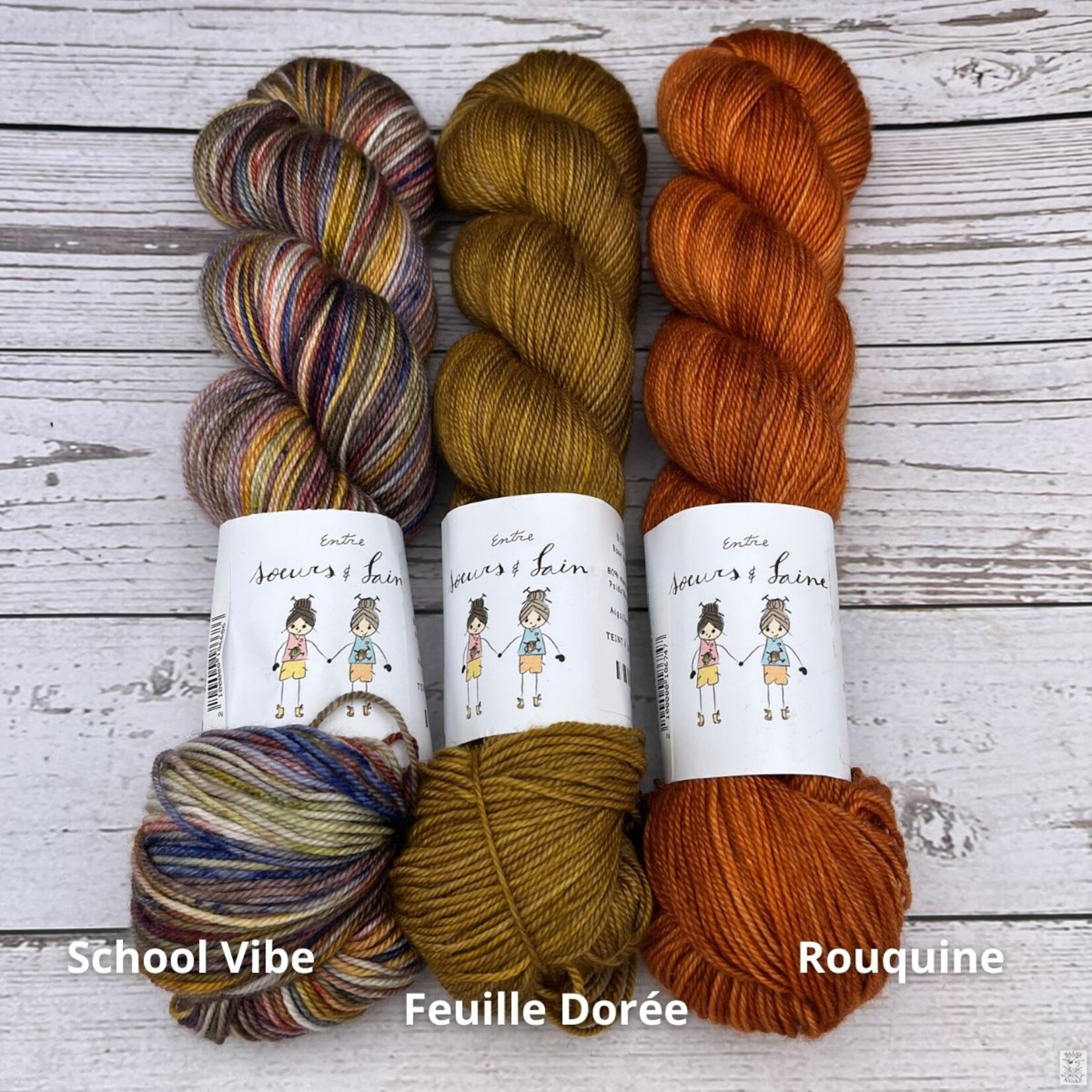 Entre Soeurs & Laine Entre Soeurs & Laine Malou Fingering