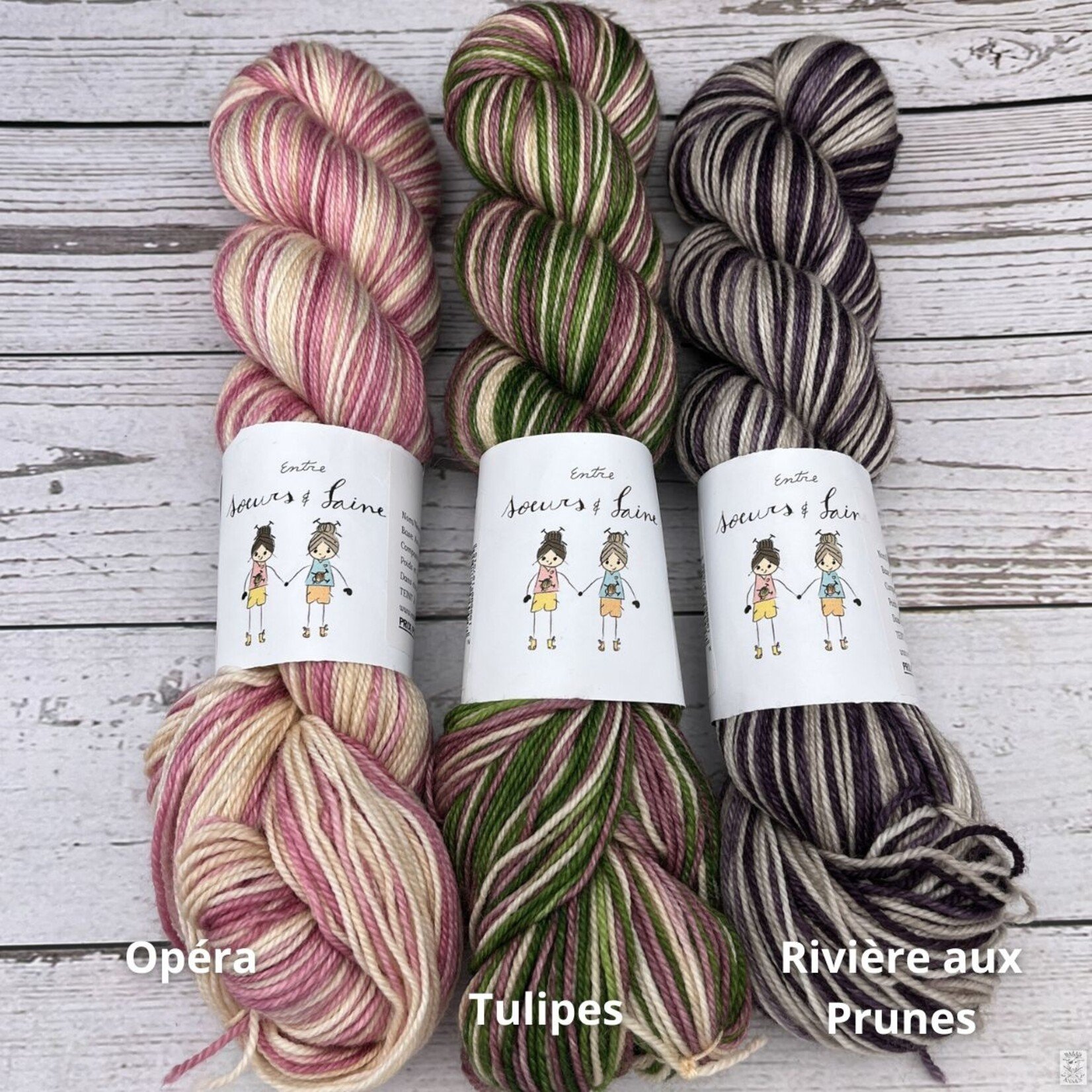 Entre Soeurs & Laine Entre Soeurs & Laine Self Striping Sock (2x50g)