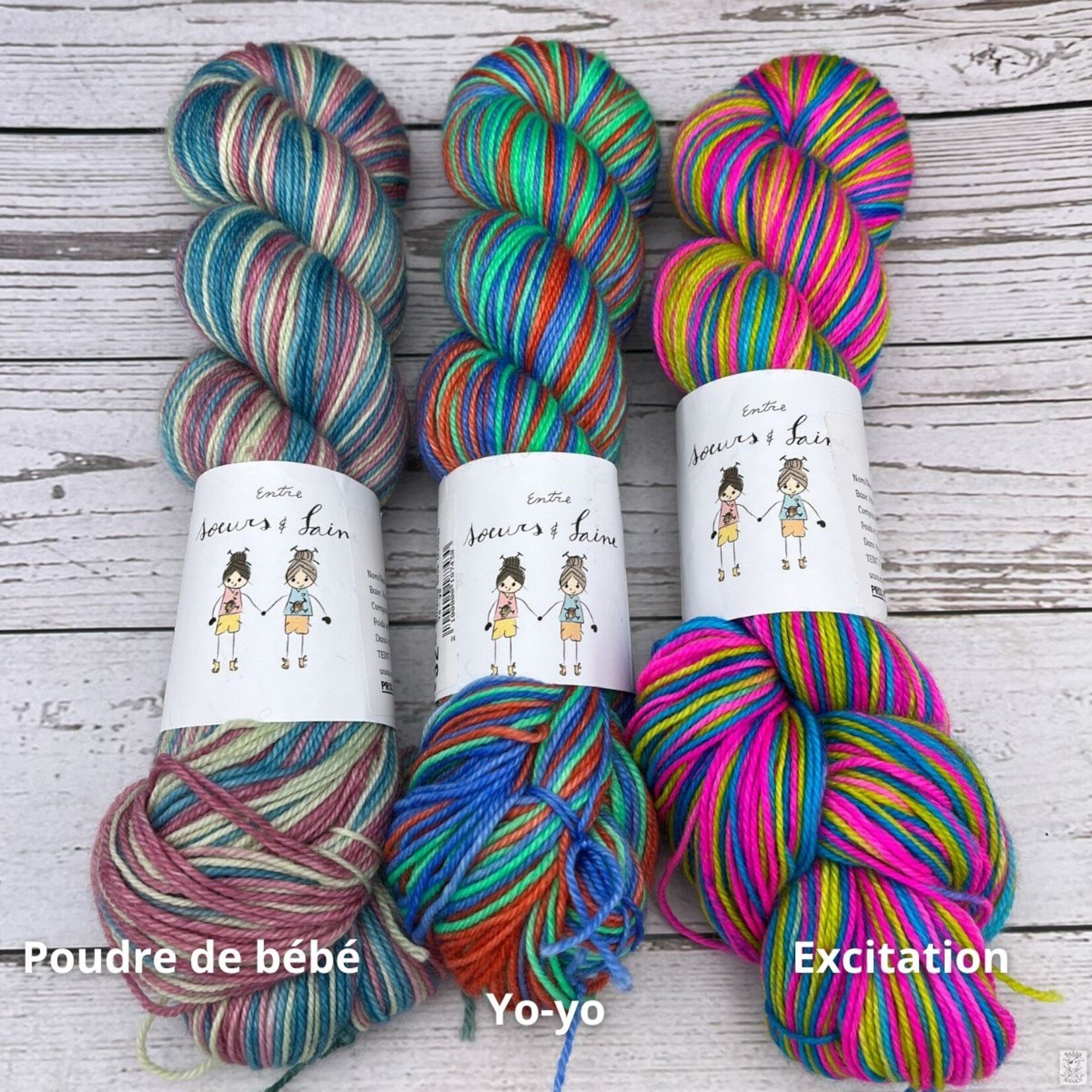 Entre Soeurs & Laine Entre Soeurs & Laine Self Striping Sock (2x50g)