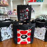 2CozyChicks 2CozyChicks  Waxed Canvas Project Bag