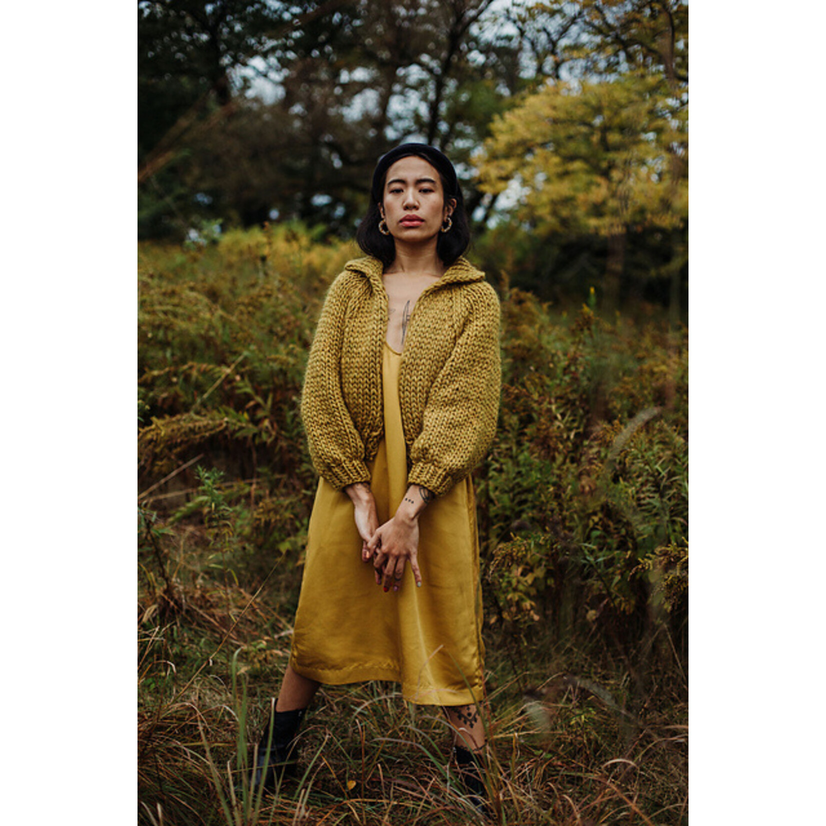 Baaad Anna's Yarn Store Nanaimo Cardigan Class