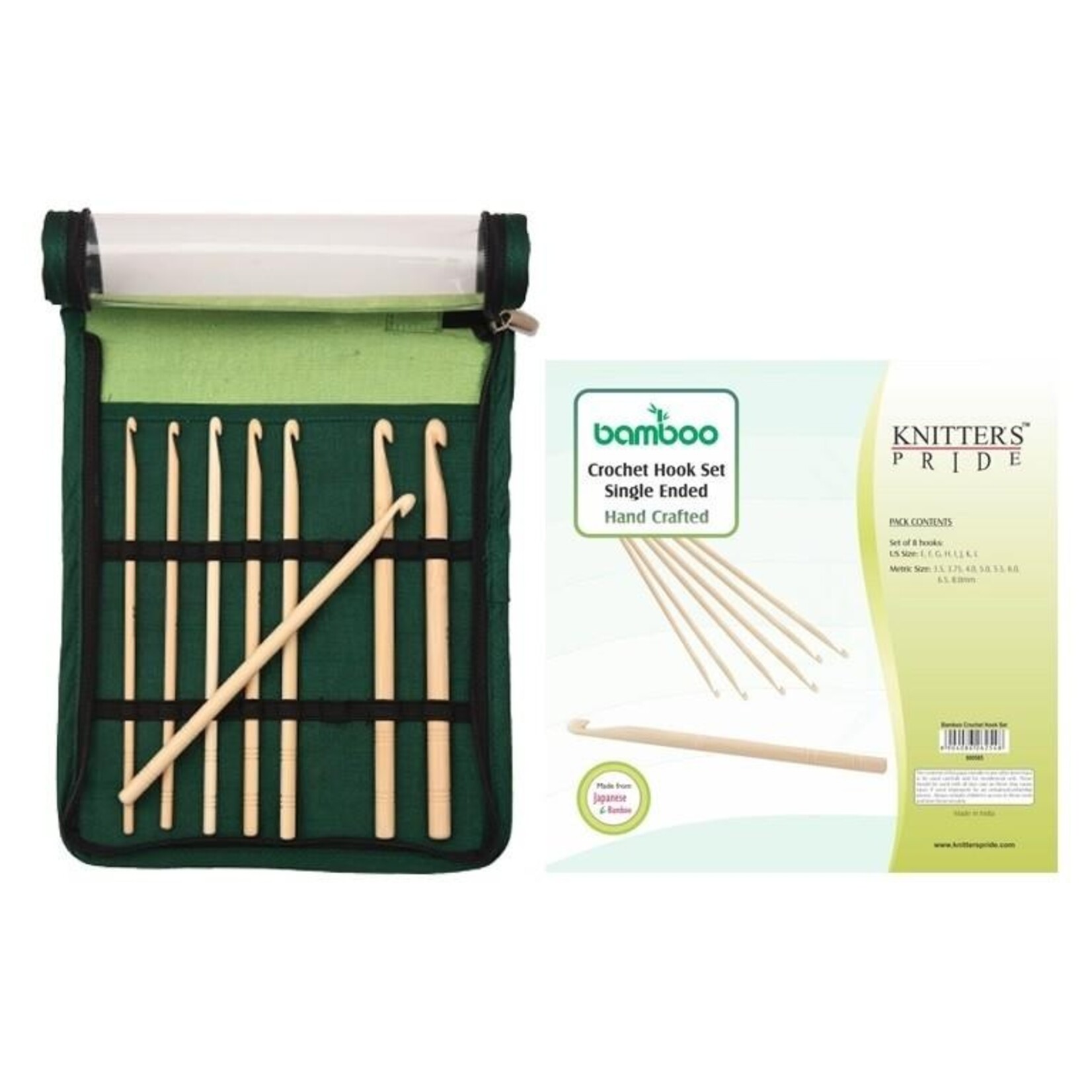 Knitter's Pride Knitter's Pride Bamboo Crochet Hook Set