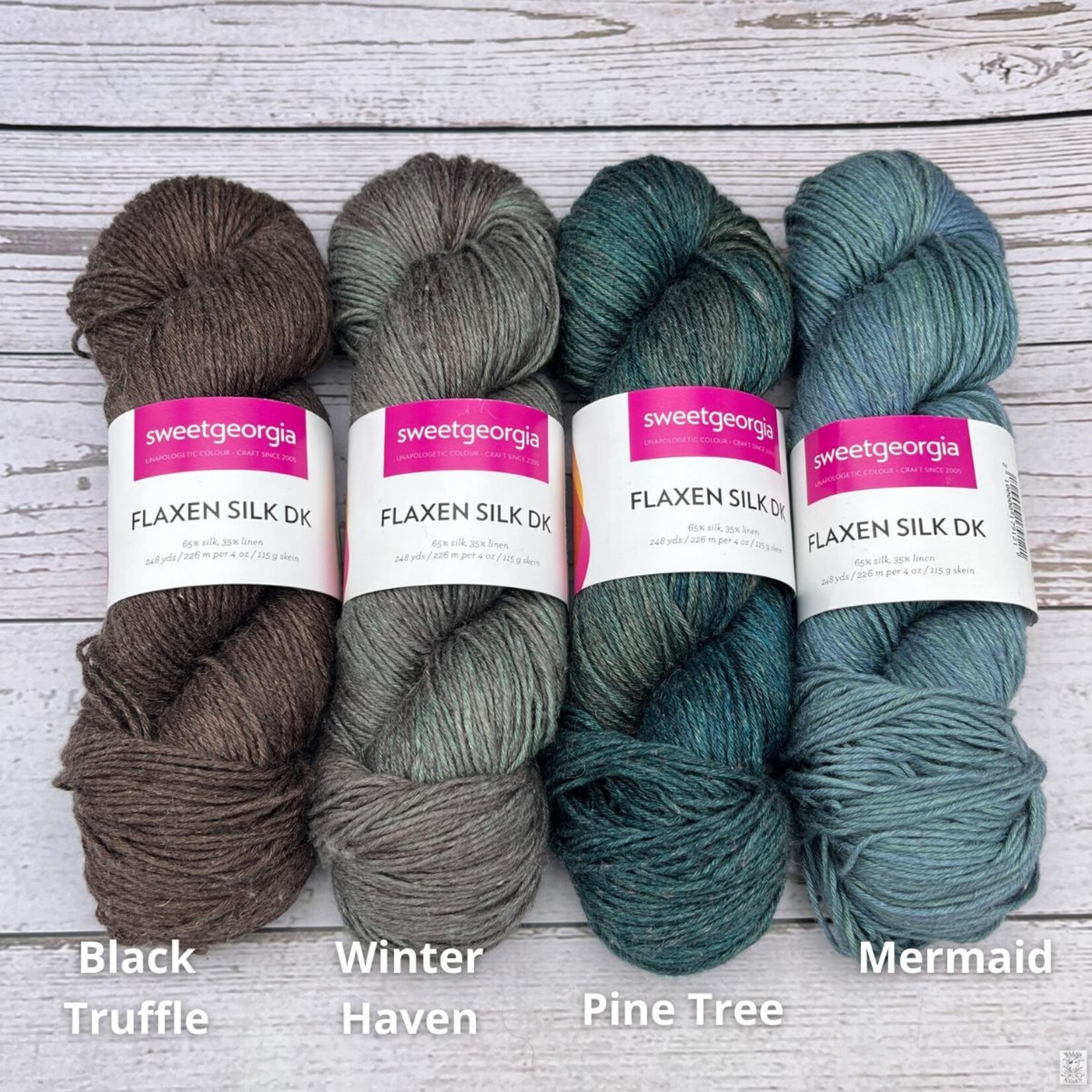 Sweet Georgia Yarns Sweet Georgia Flaxen Silk DK