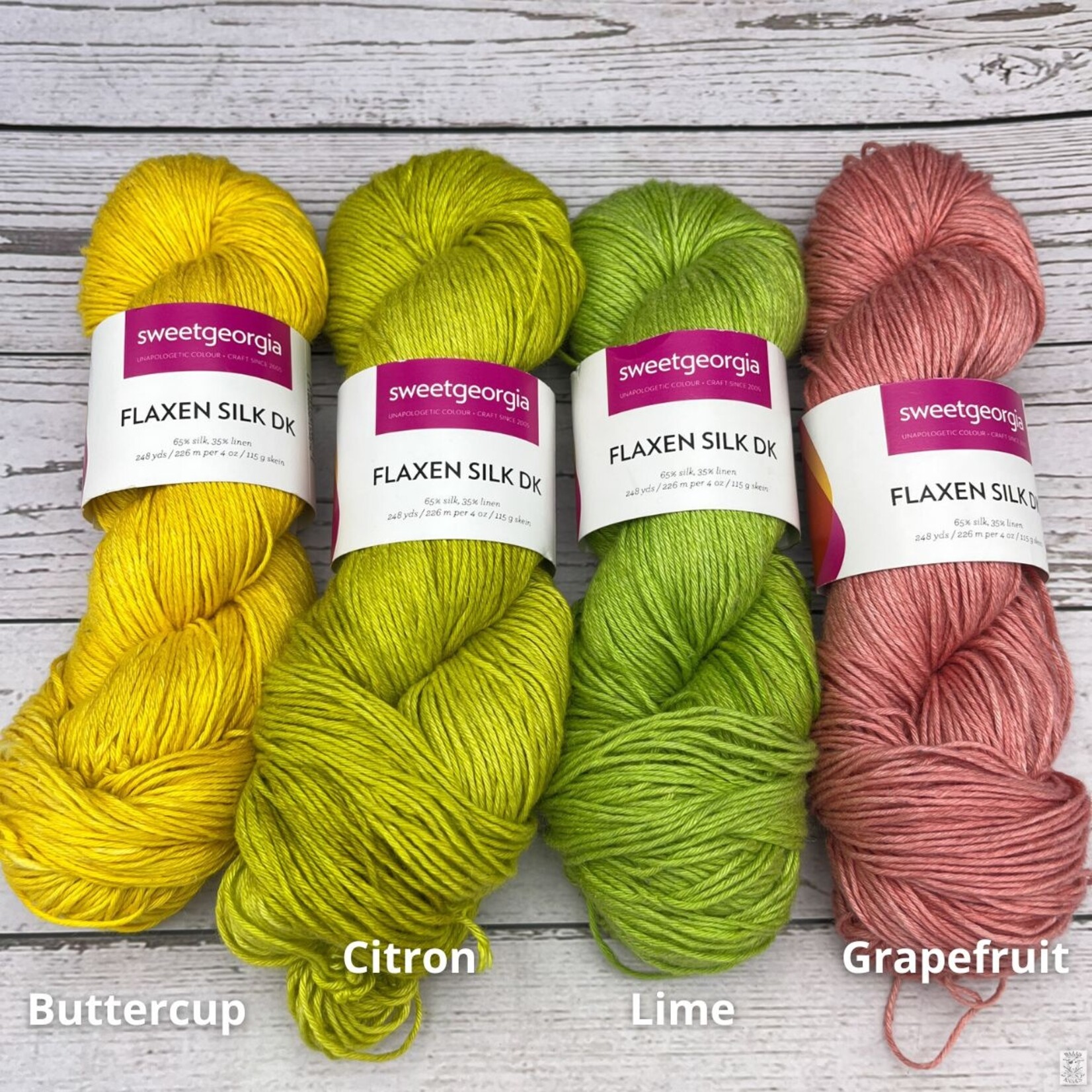 Sweet Georgia Yarns Sweet Georgia Flaxen Silk DK