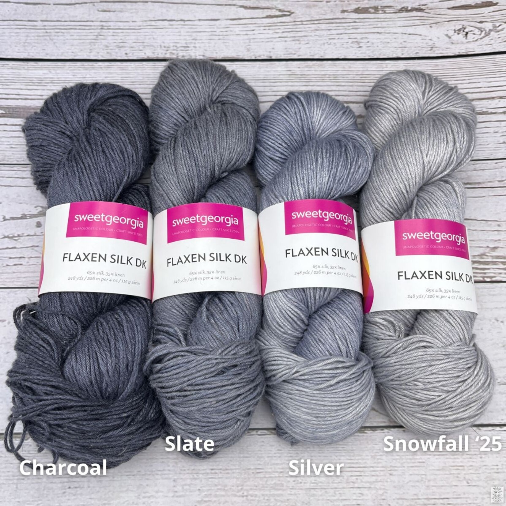 Sweet Georgia Yarns Sweet Georgia Flaxen Silk DK