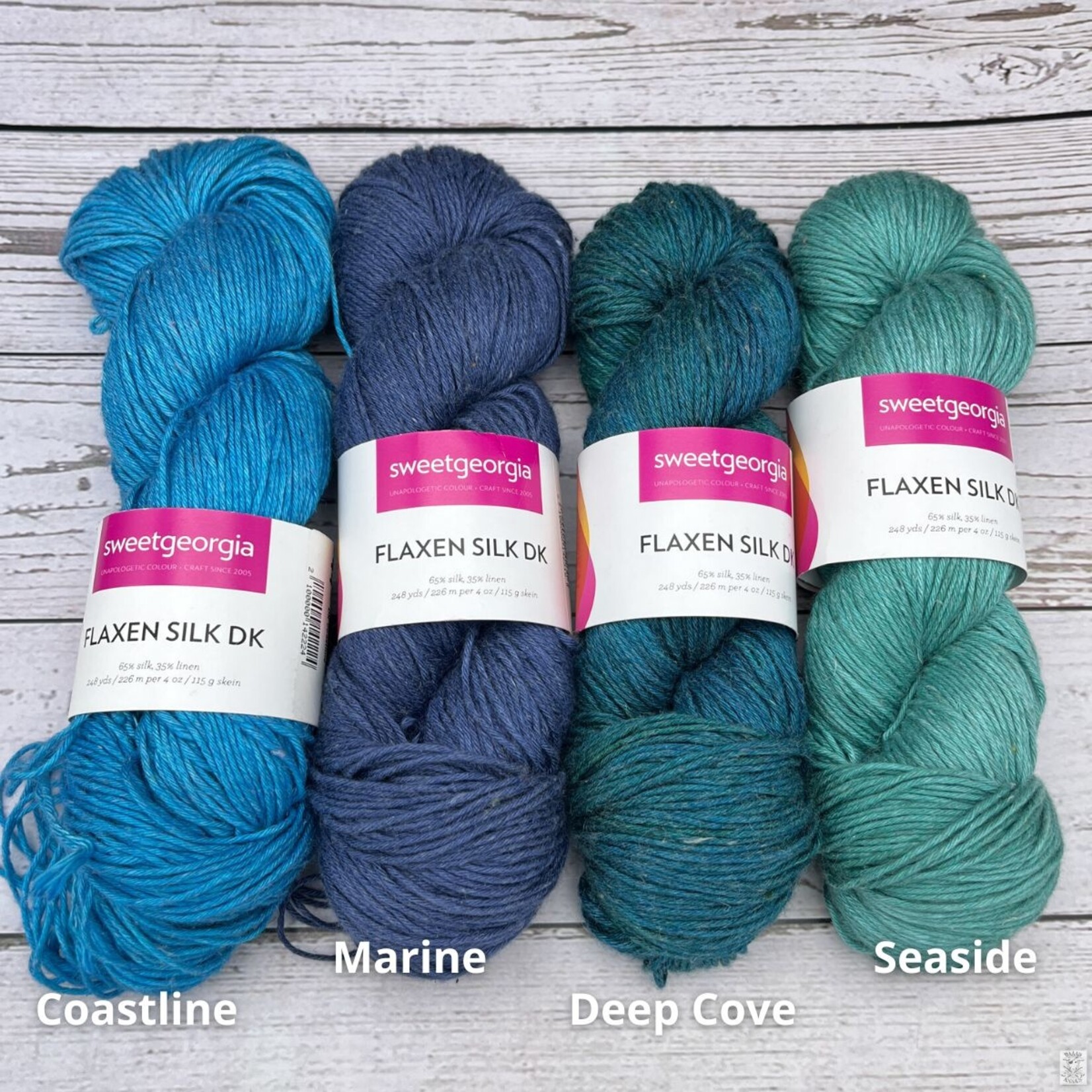 Sweet Georgia Yarns Sweet Georgia Flaxen Silk DK